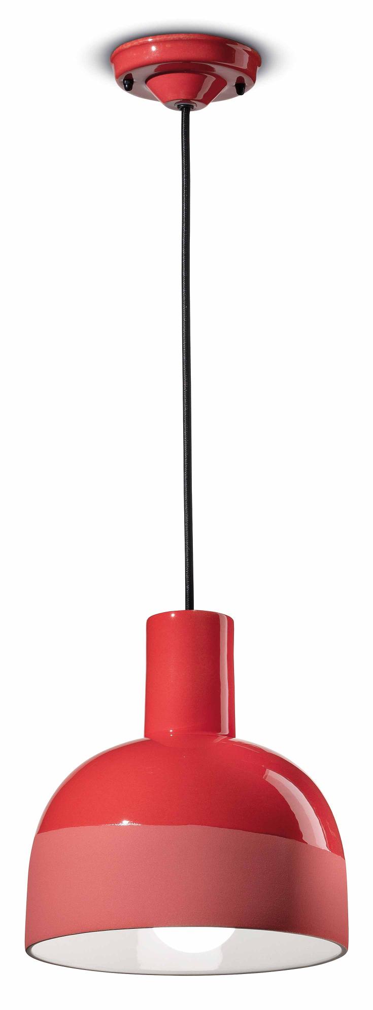 CAXIXI red ceramic pendant lamp