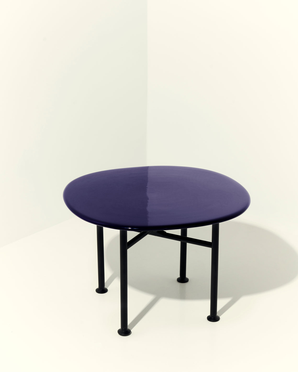 CARMEL Coffee Table Blue Ceramic