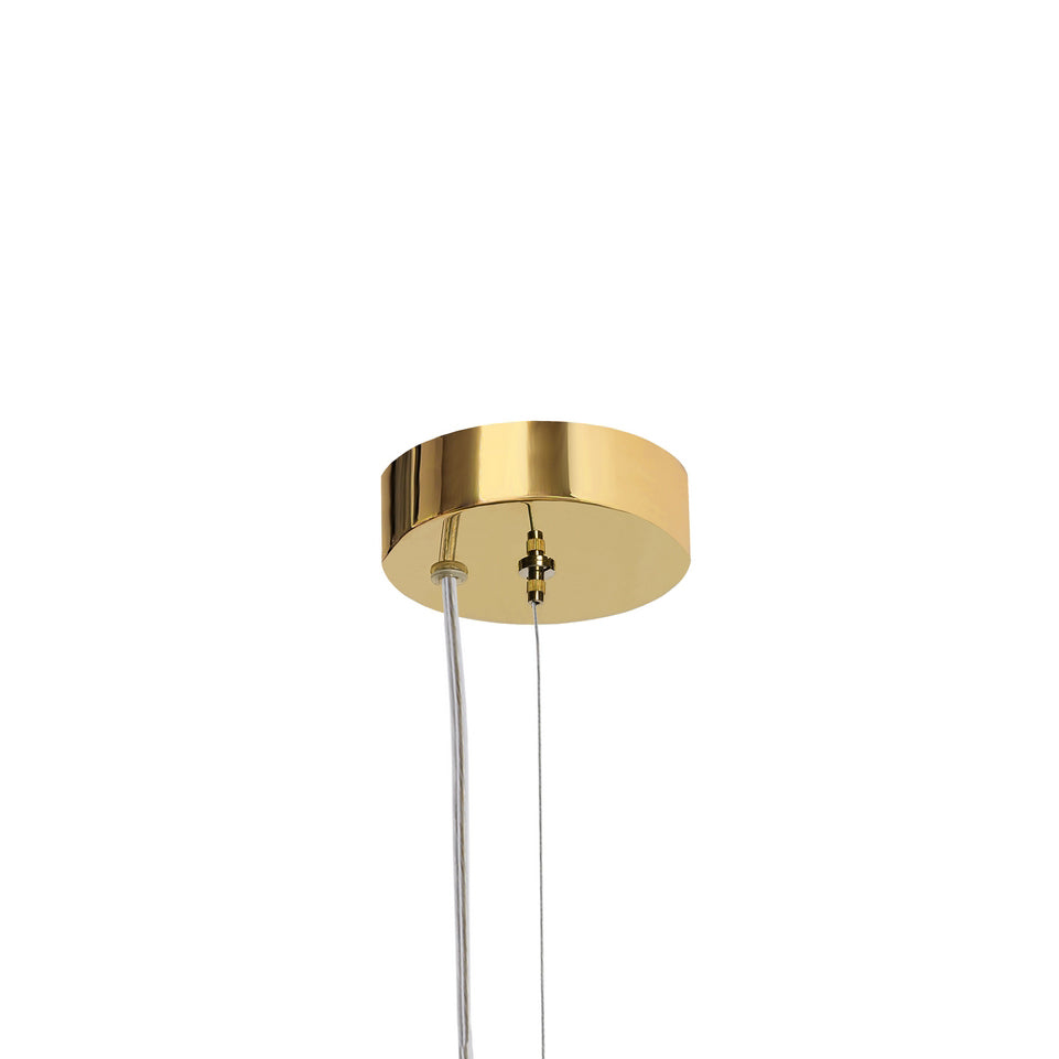 CLOE gold pendant lamp