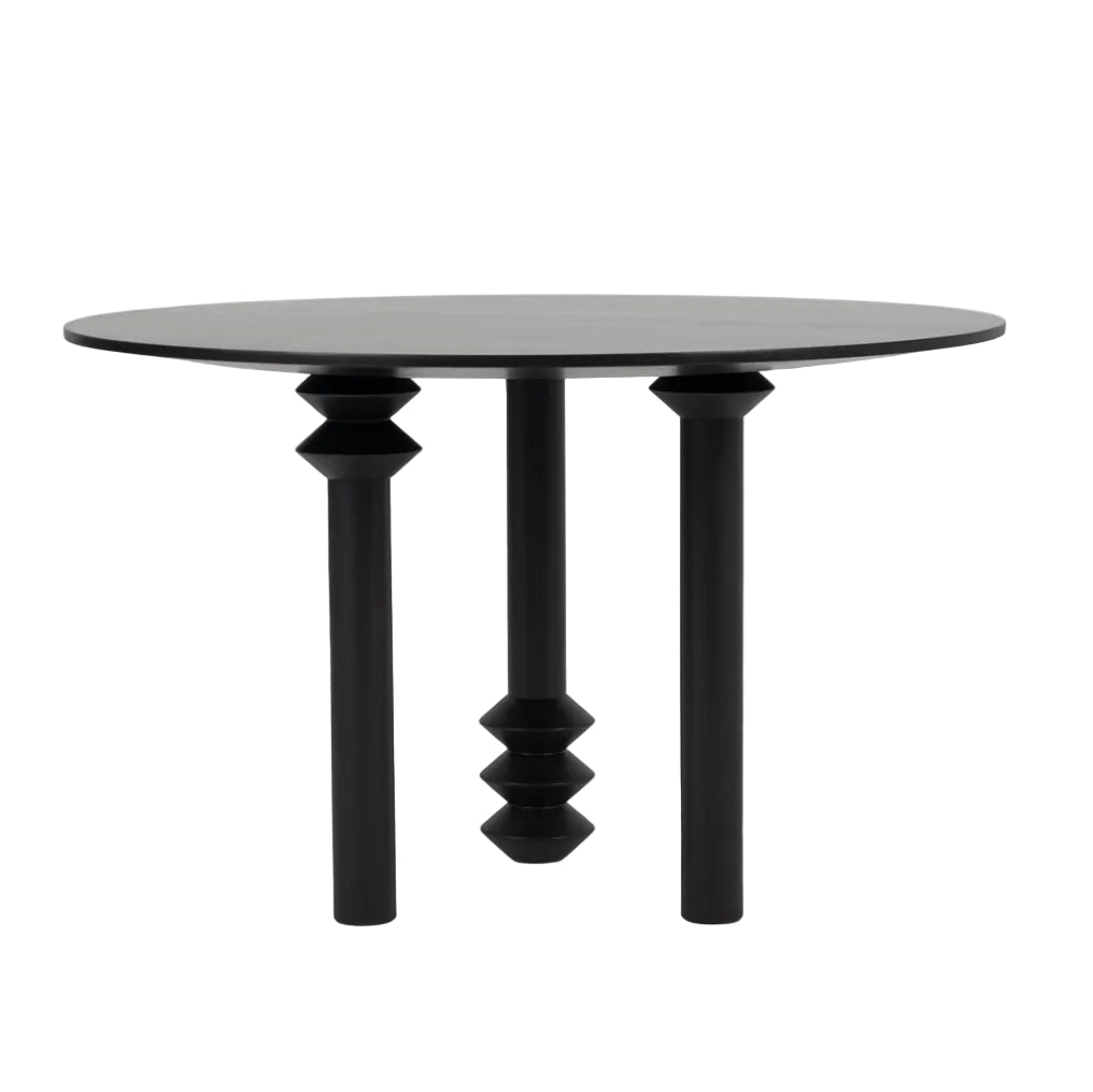 Kulatý stůl CORNER z dubu