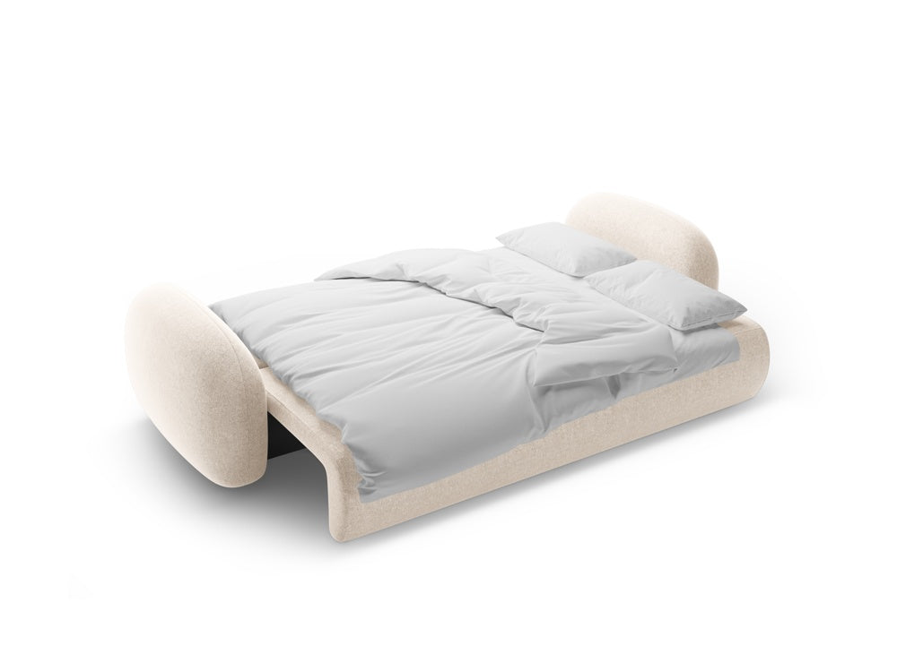 Pohovka s funkcí spaní 3-místná TONALE světle béžová