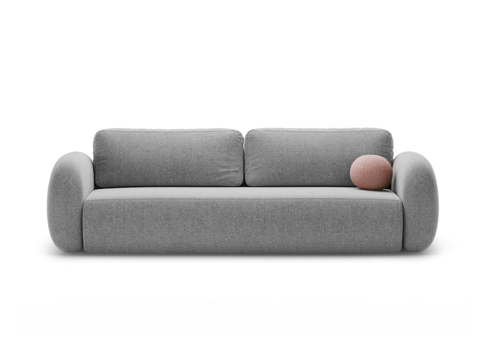 Sofa with sleeping function 3-seater TONALE gray