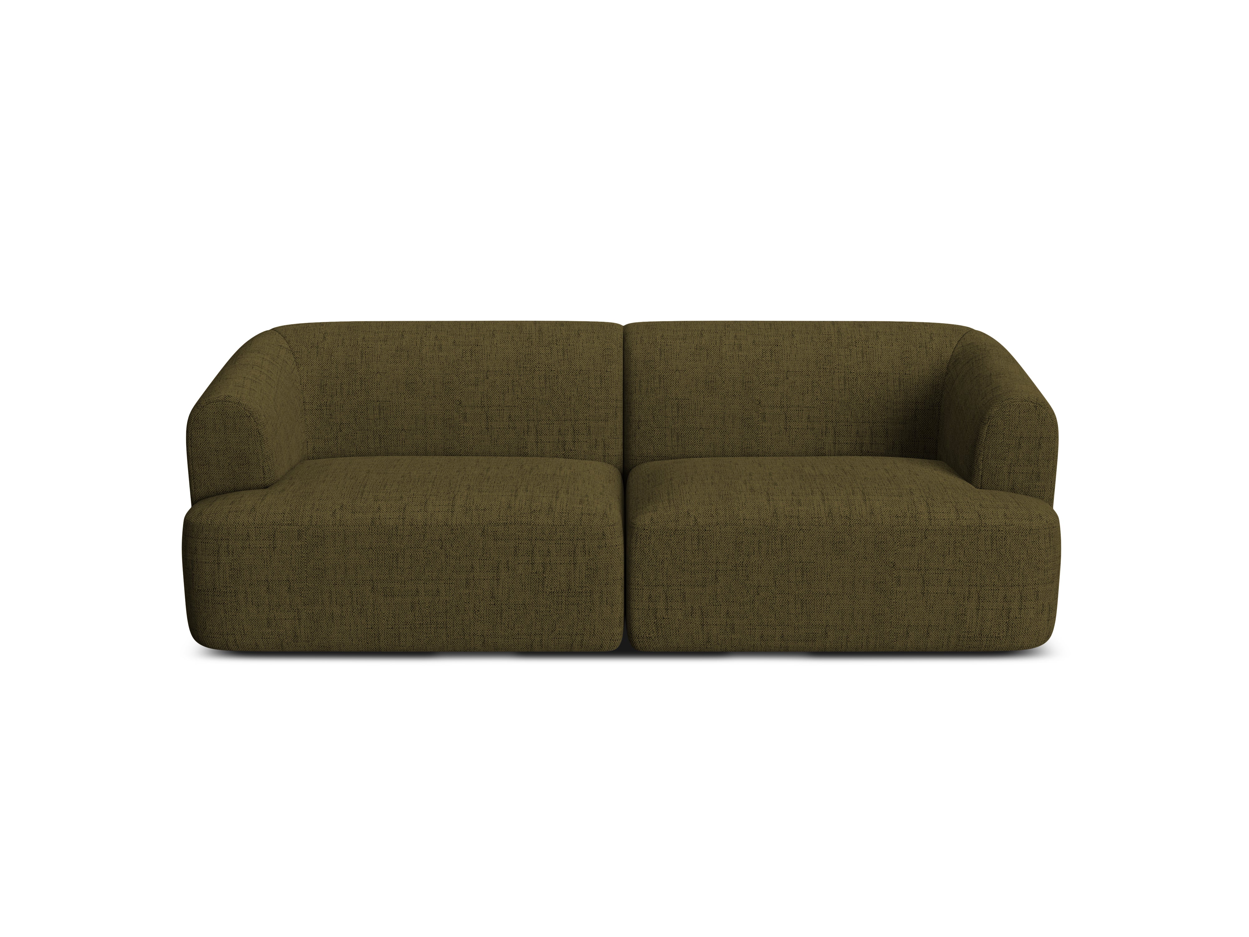 3-seater Sofa CAMPI green chenille