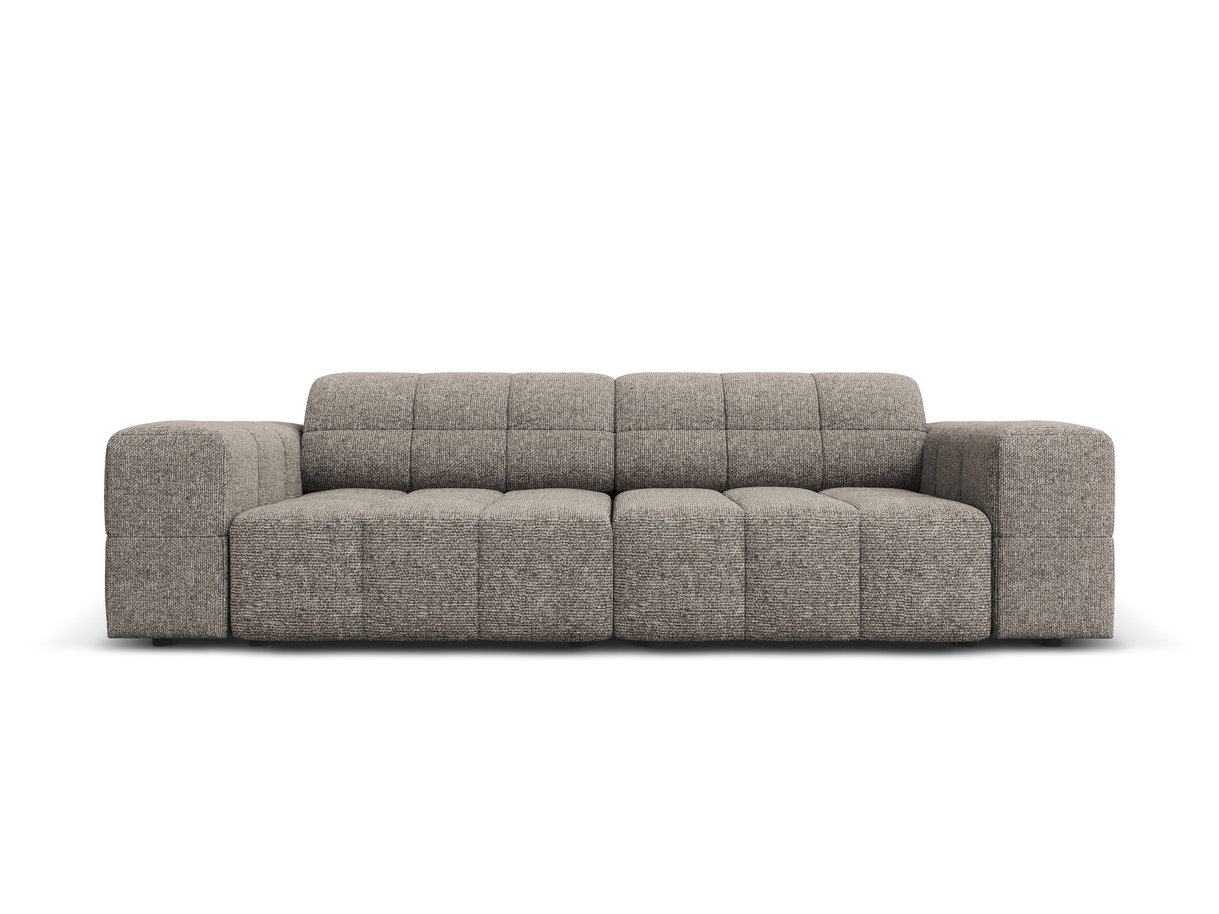 Sofa 3-osobowa CHICAGO szary szenil – Cosmopolitan Design