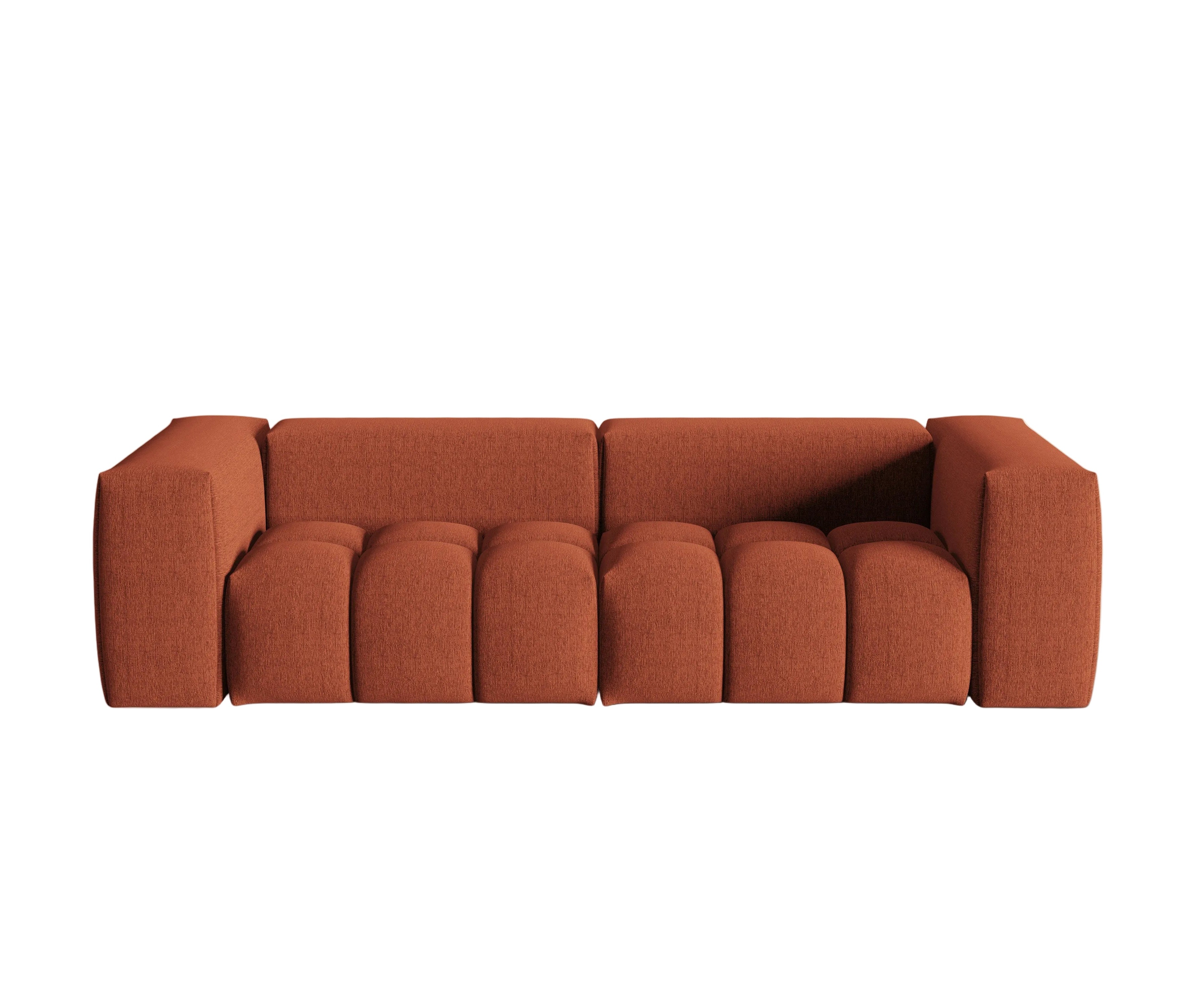 Sofa 3-osobowa VERONA koralowy – Cosmopolitan Design