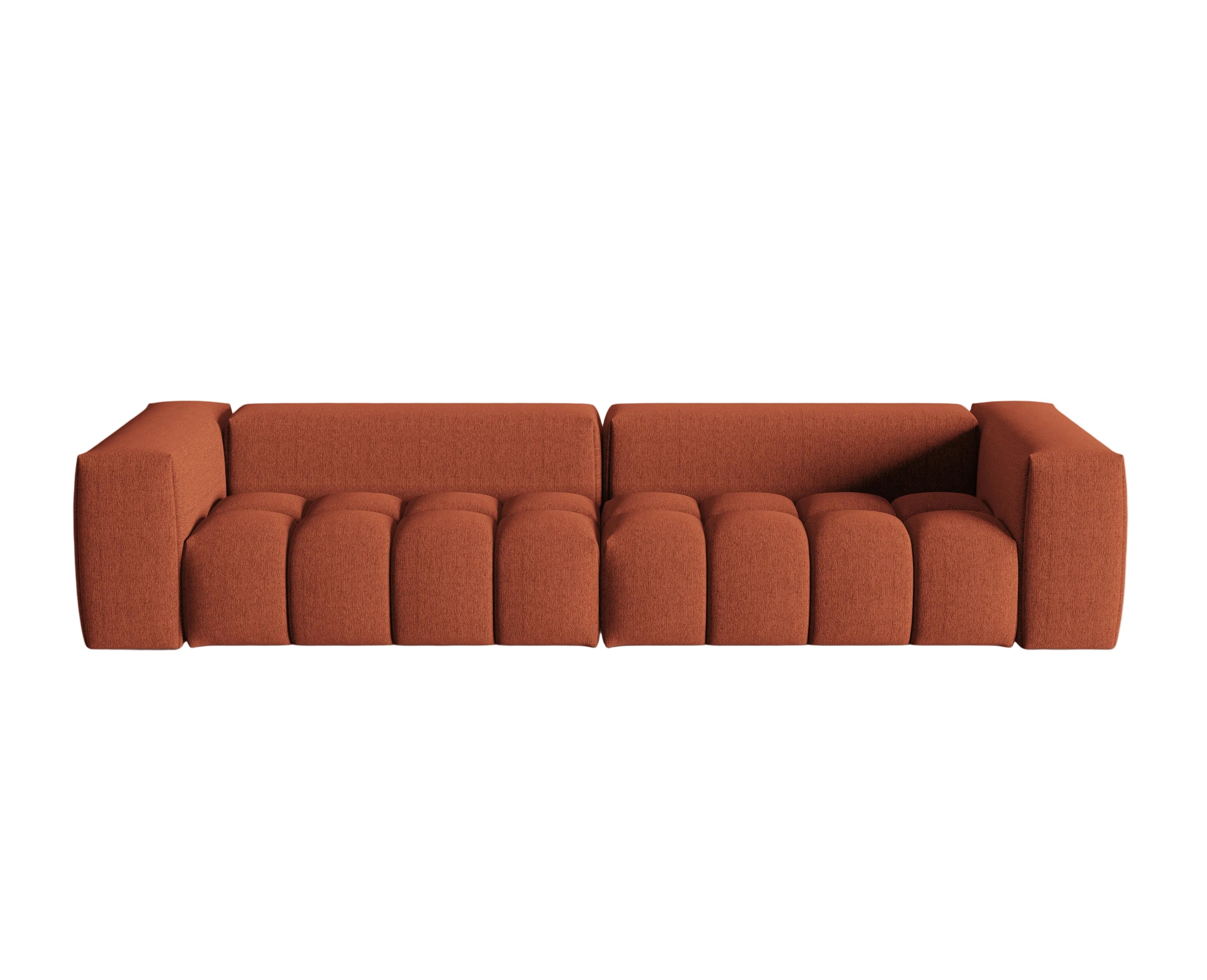 Sofa 5-osobowa VERONA koralowy – Cosmopolitan Design