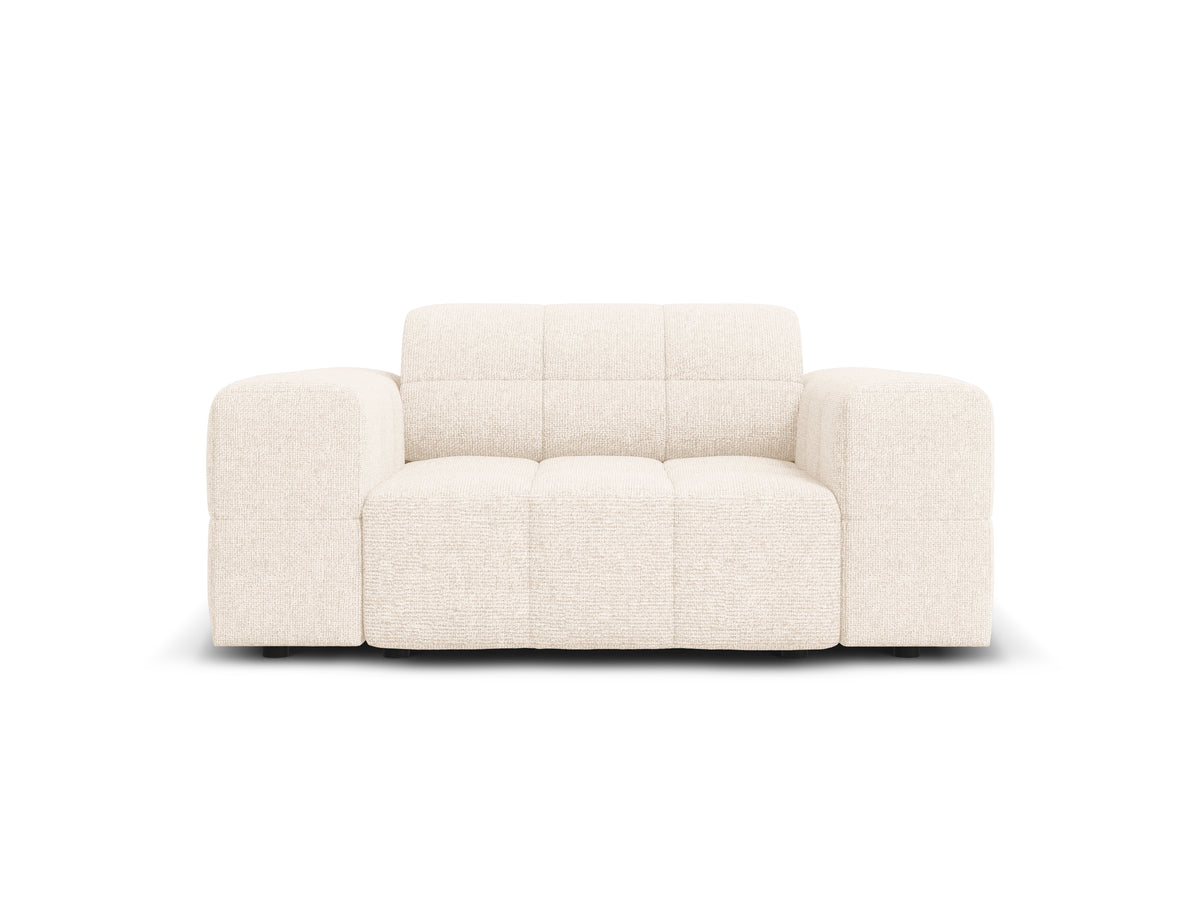 Fotel CHICAGO jasnobeżowy szenil – Cosmopolitan Design