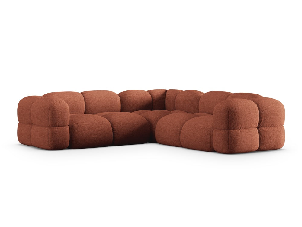 Symmetrical Corner Sofa LORETTO Coral
