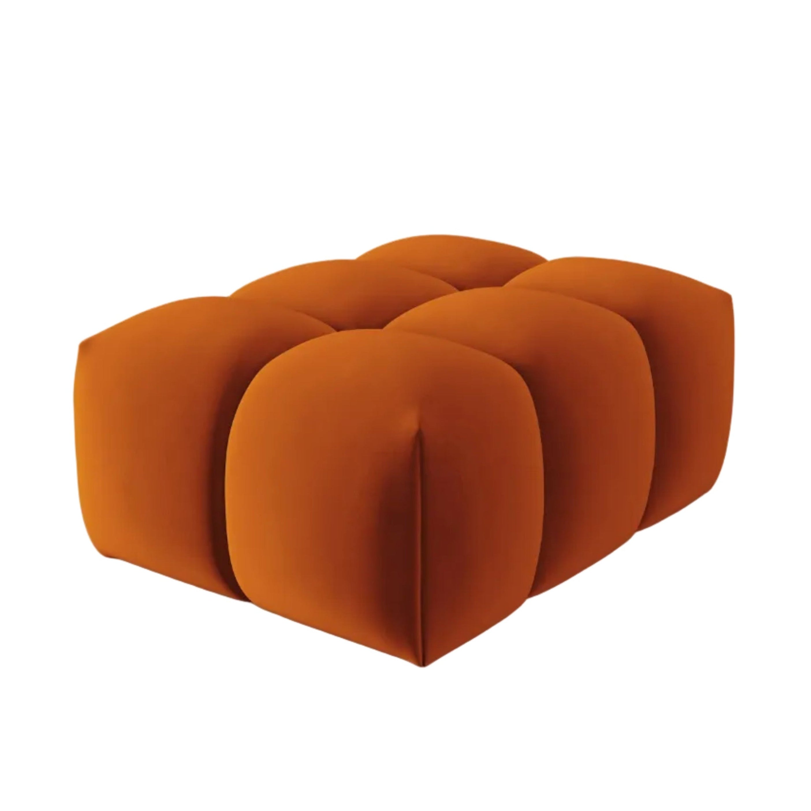 Puf aksamitny VERONA ceglany – Cosmopolitan Design