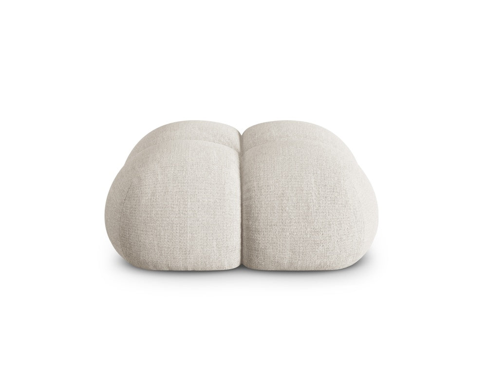 LORETTO Pouf in Light Beige