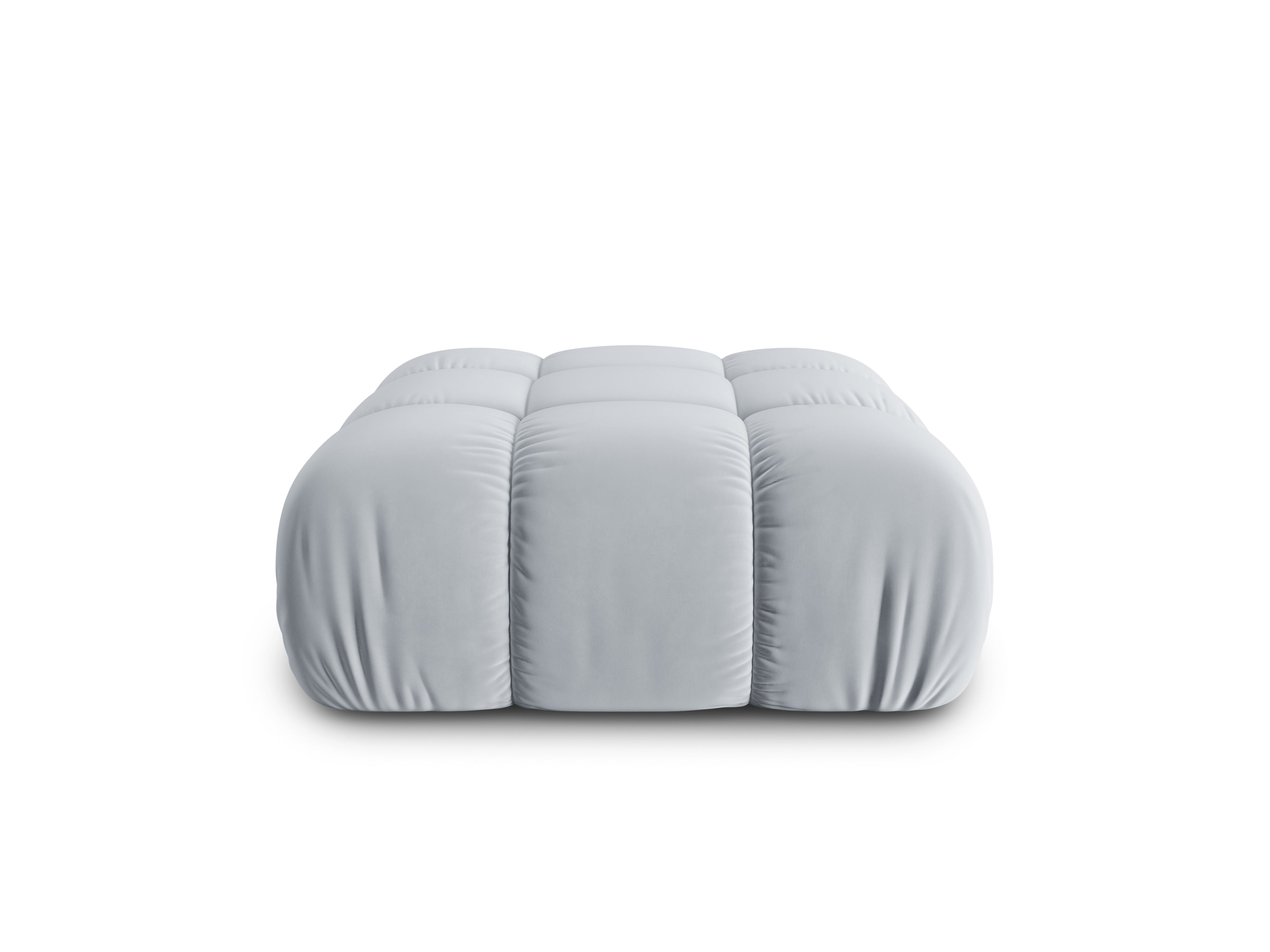 Puf aksamitny CORTINA błękitny – Cosmopolitan Design