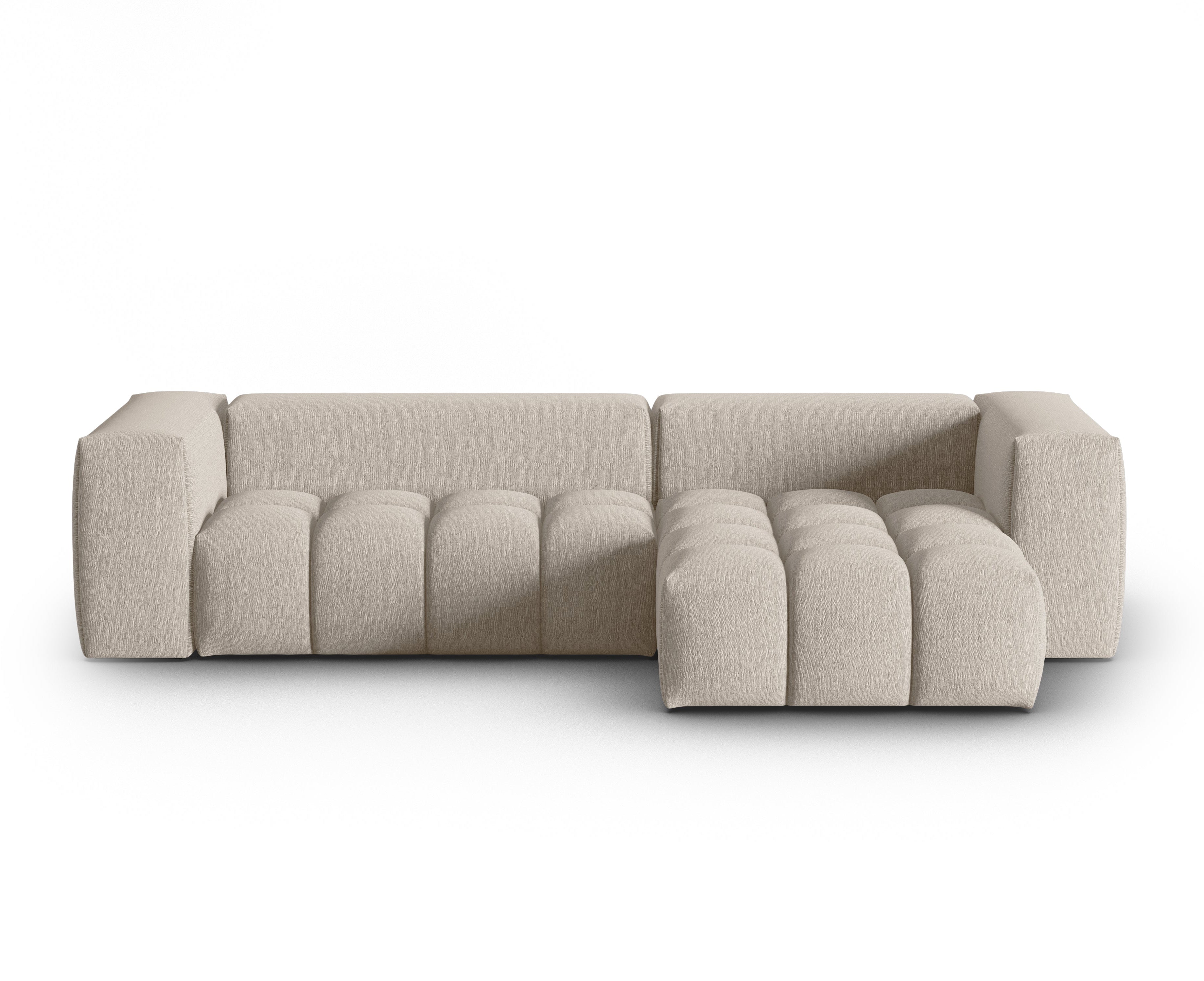 Narożnik 3-osobowy prawostronny VERONA piaskowy – Cosmopolitan Design