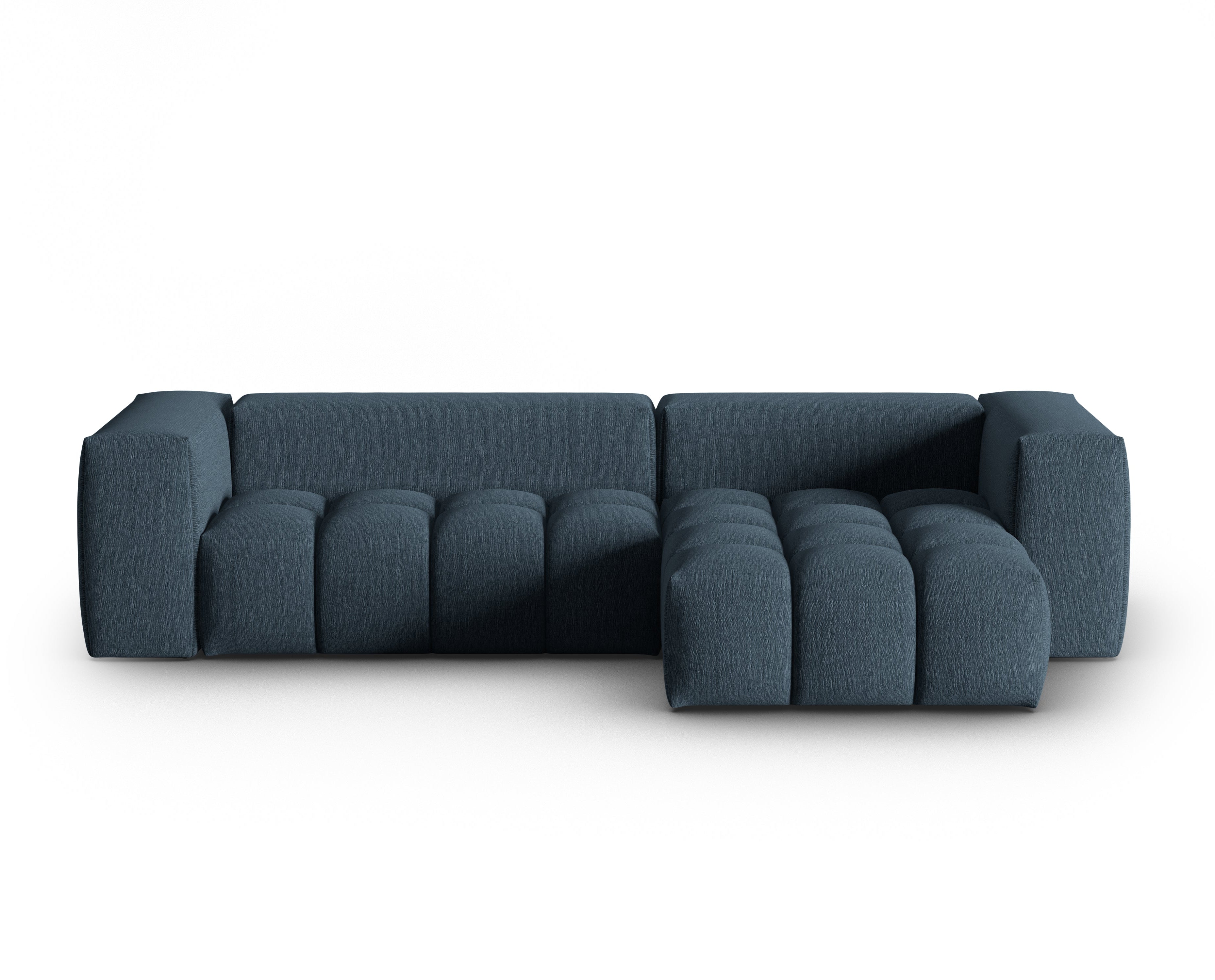 Narożnik 3-osobowy prawostronny VERONA ciemny niebieski – Cosmopolitan Design