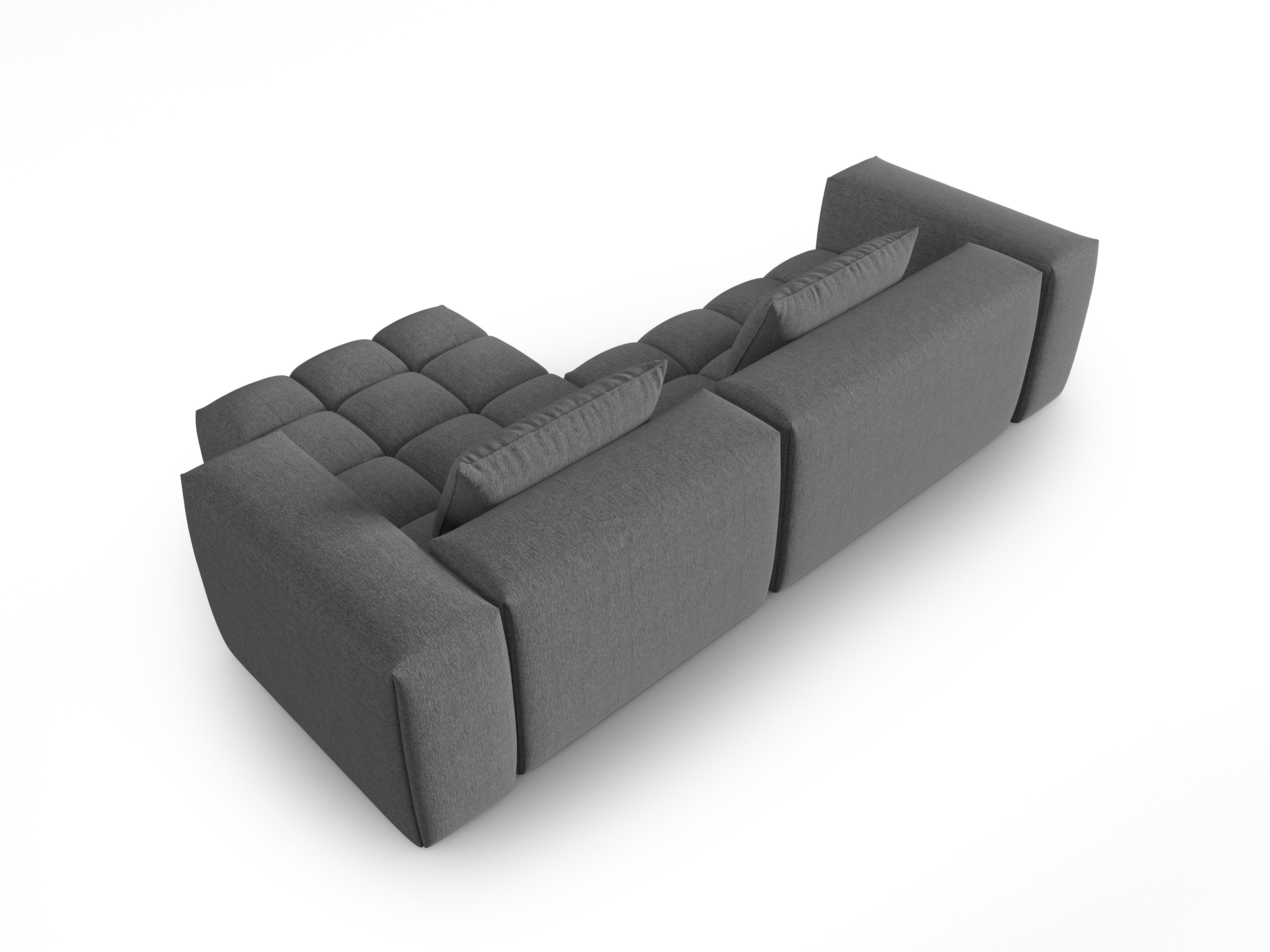 Narożnik 3-osobowy prawostronny VERONA szary – Cosmopolitan Design