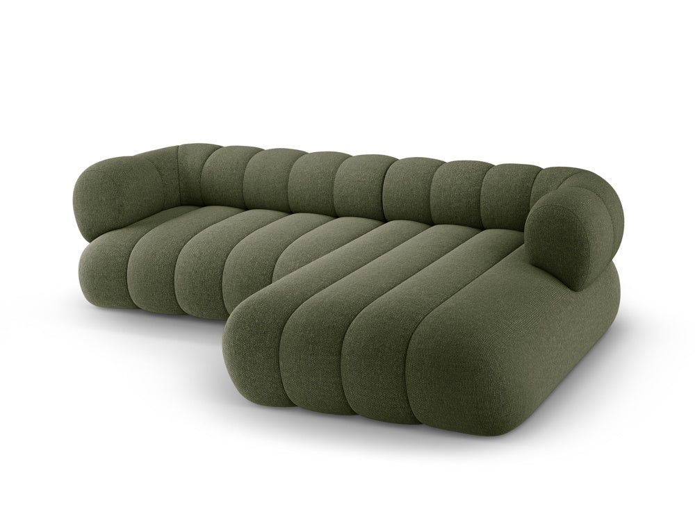 5-seater right-facing corner sofa KOGE olive