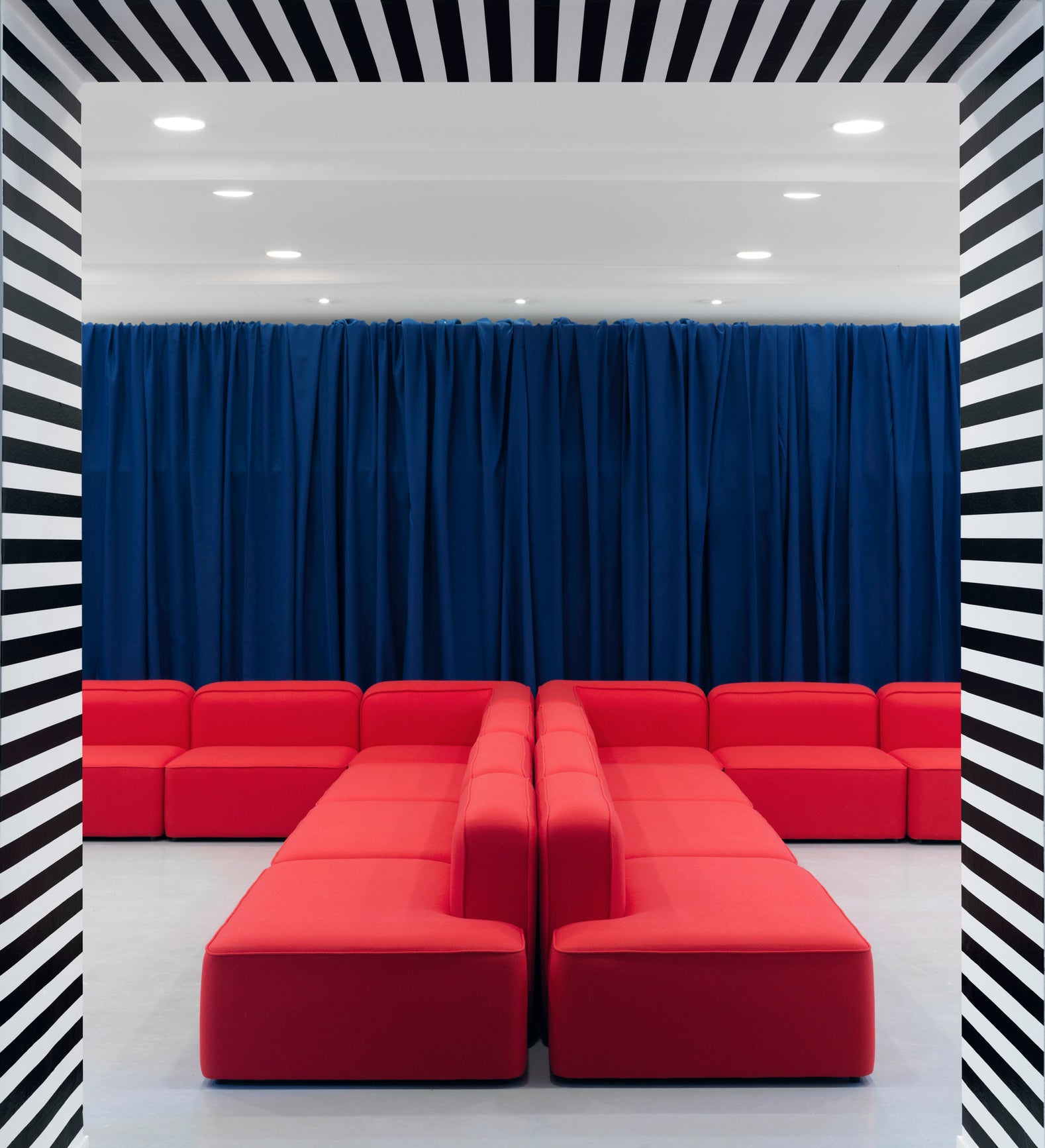 ROPE modular sofa - right -handed final element