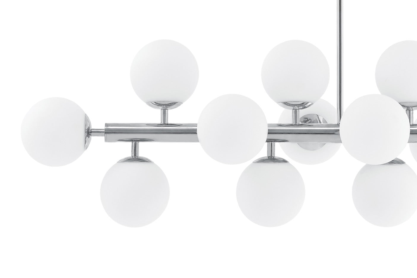 CUMULUS 1 chandelier chrome