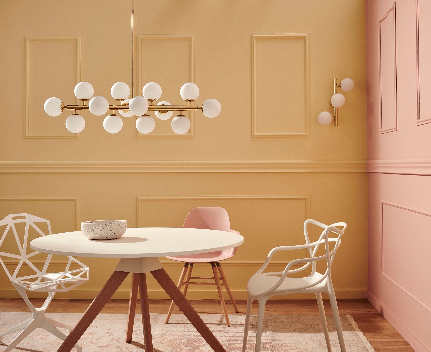 CUMULUS 1 chandelier chrome