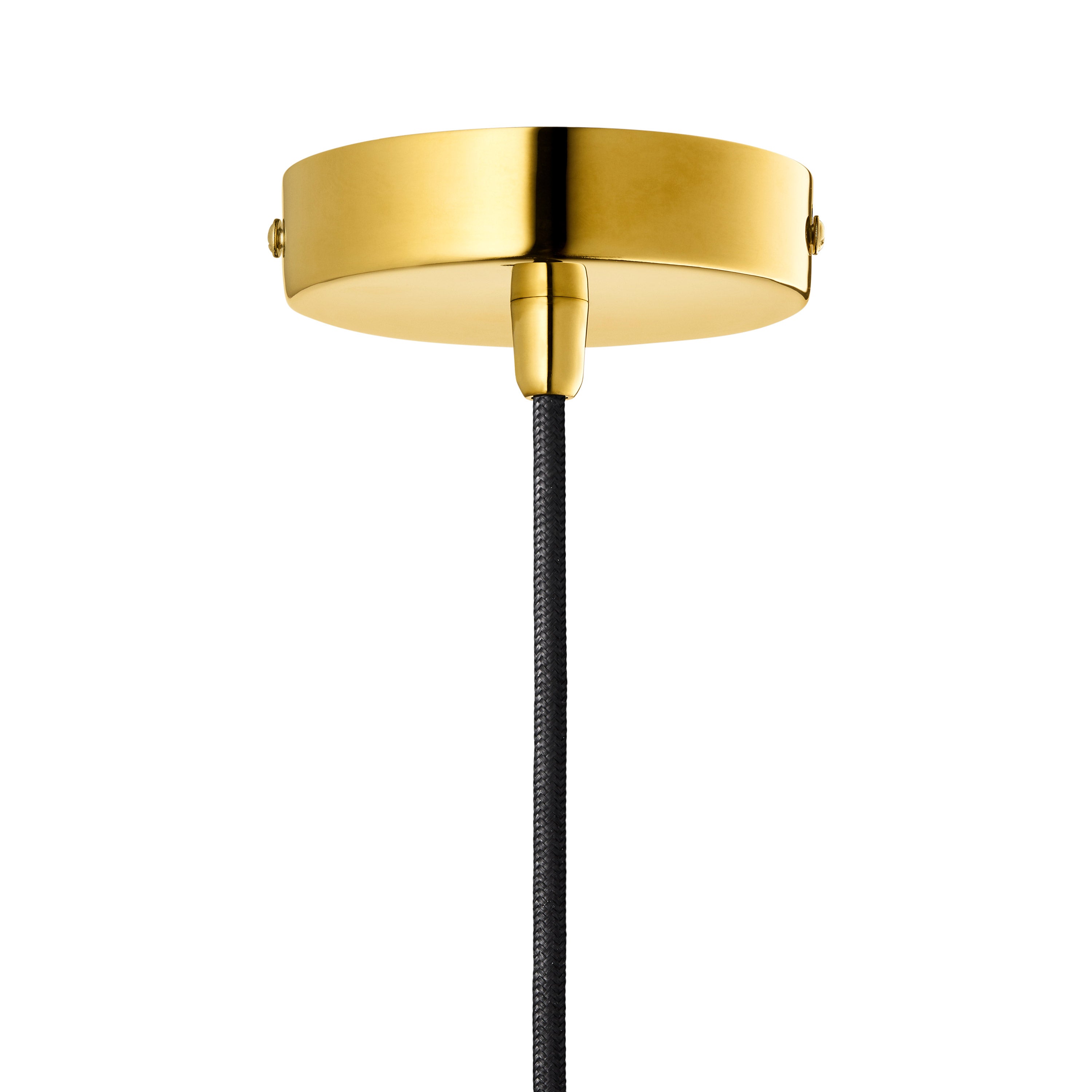 Pendant lamp CARNIVAL NO. 1 copper with cobalt