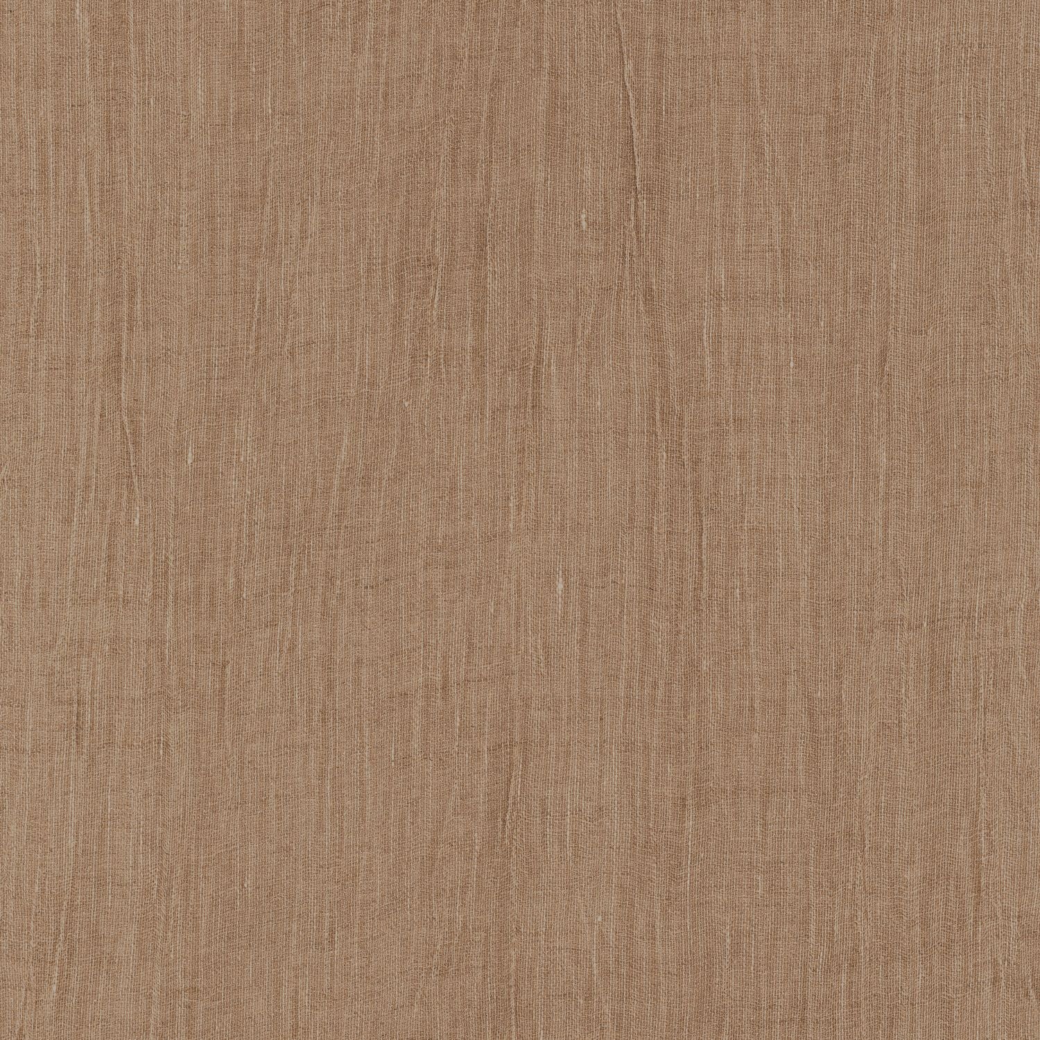 Linen Structural Textile Wallpaper LINON - NATUREL Light Brown