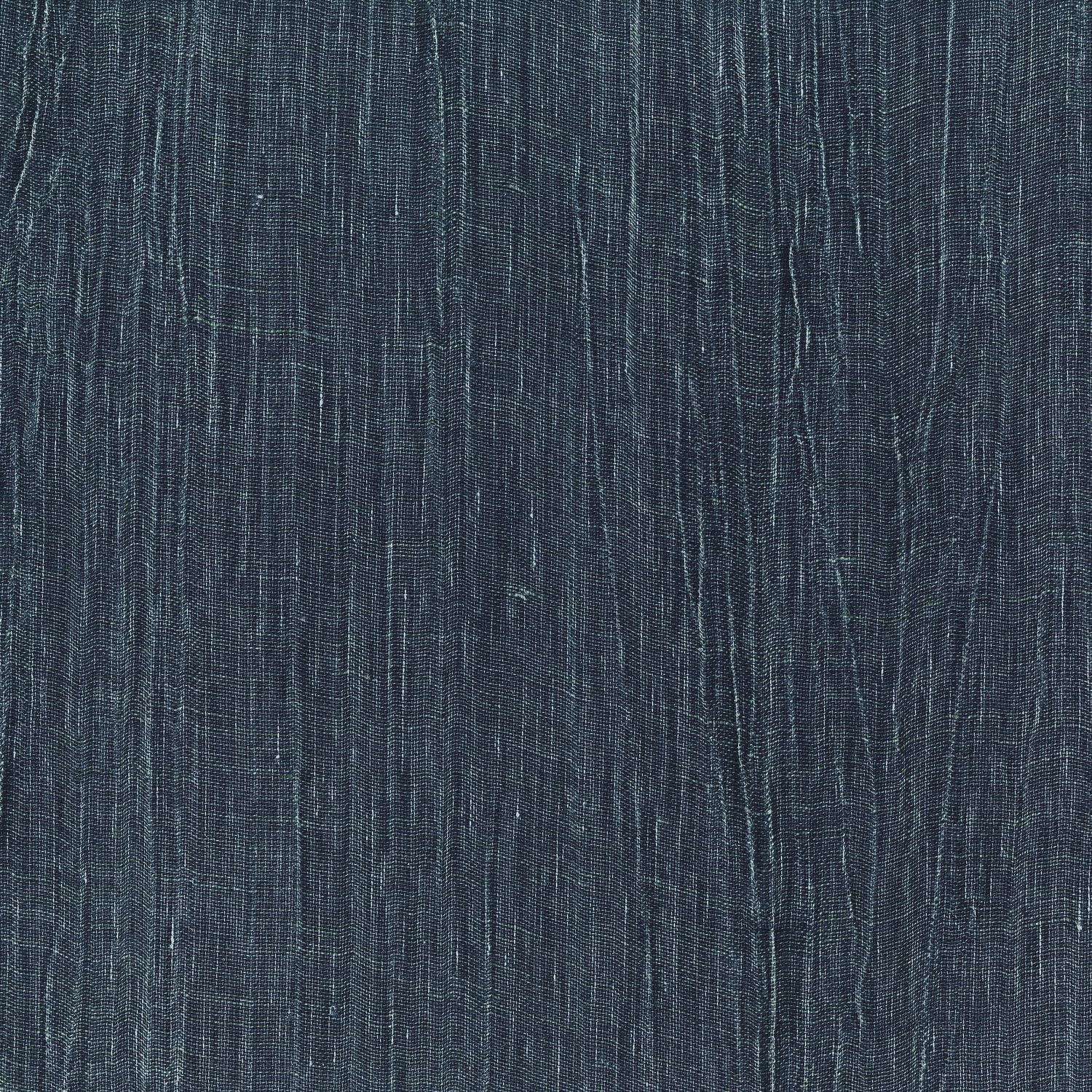 Linen Textured Fabric Wallpaper LINON - ENCRE Dark Blue