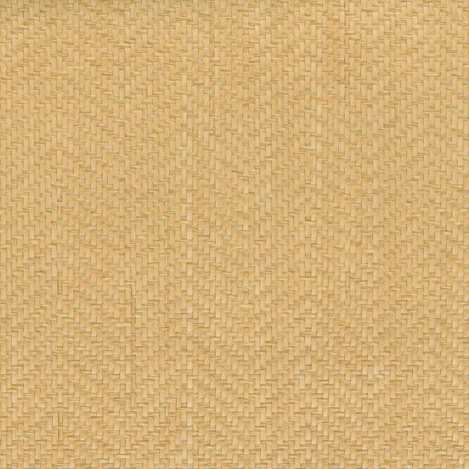 Papírová strukturovaná tapeta v herringbone vzoru napodobující rafii KASANE - PŘÍRODNÍ BEIGE tmavě béžová
