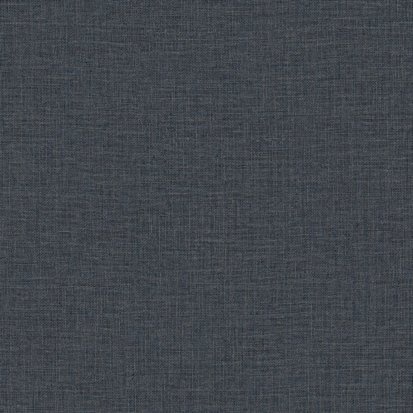 Tapeta se strukturou napodobující plátno LIENZO - MARINE tmavě modrá