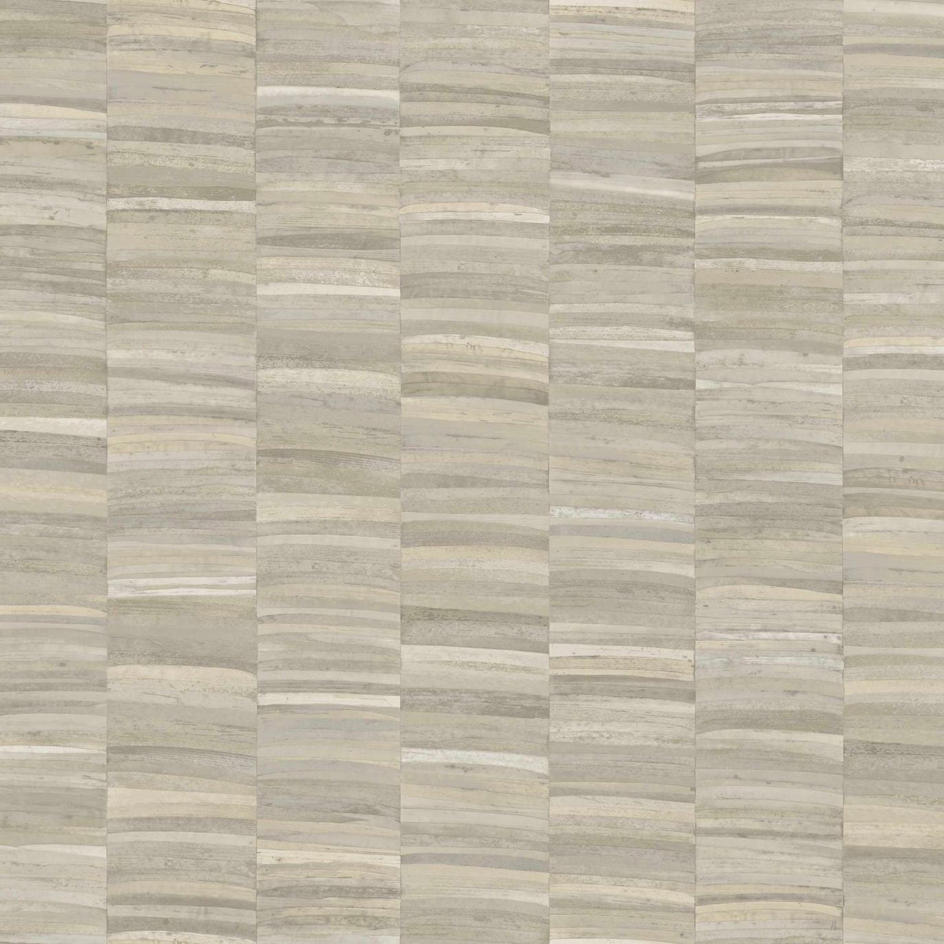 Structural striped wallpaper imitating a plant weave STYLOSA - GALET beige