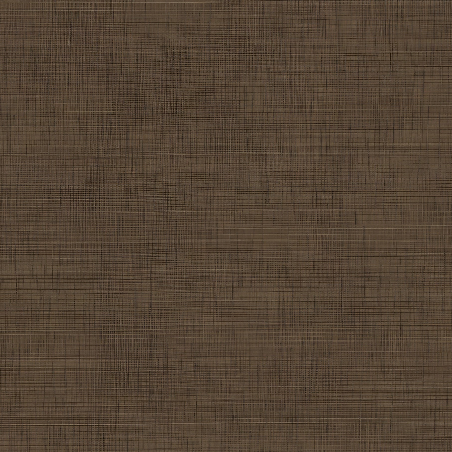Structural wallpaper imitating abaca weave FIBRA - ÉBÈNE dark brown