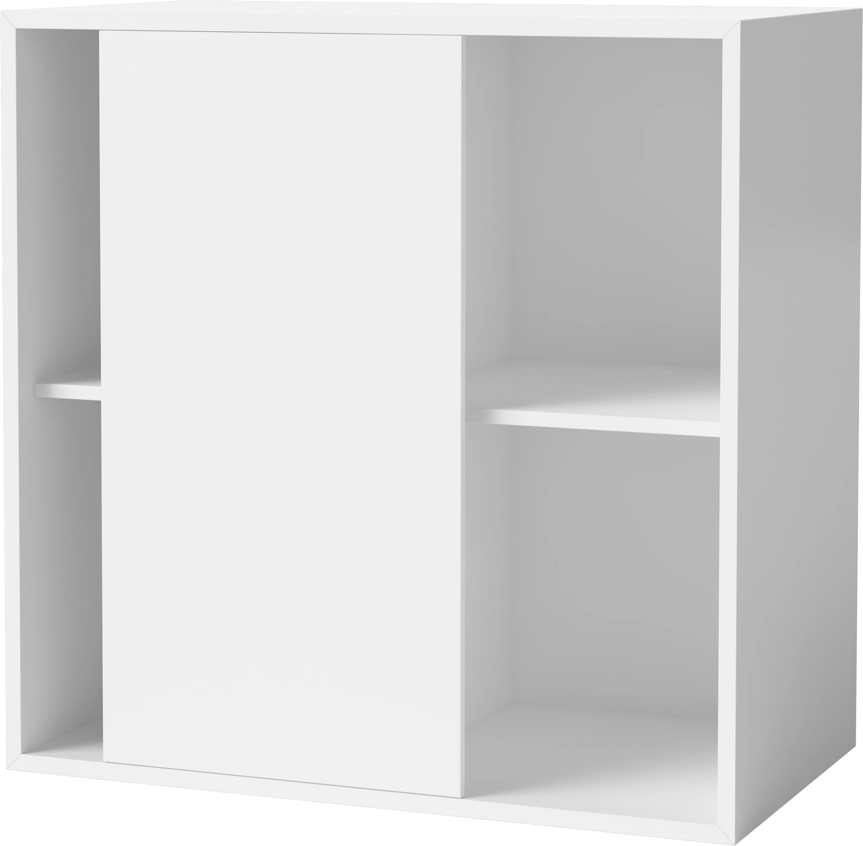 Case white cabinet