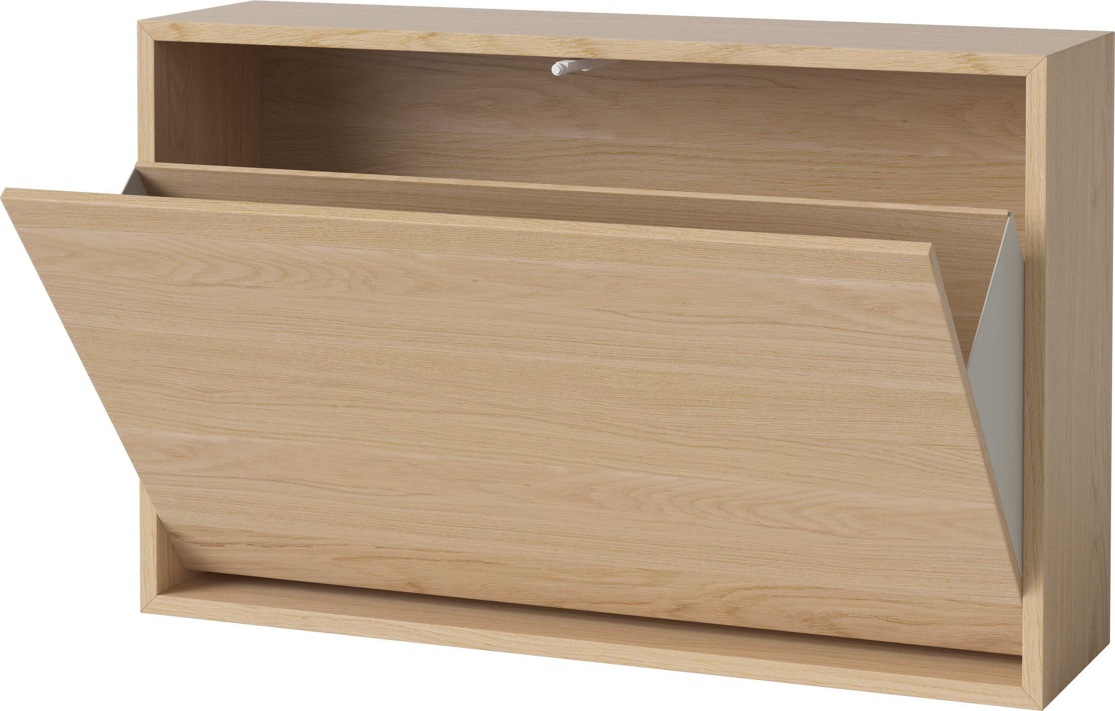 Skříňka na boty CASE bílý dubový dýha