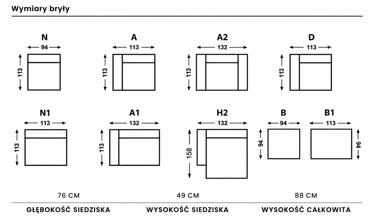 Personalizovaná modulární pohovka LAZY