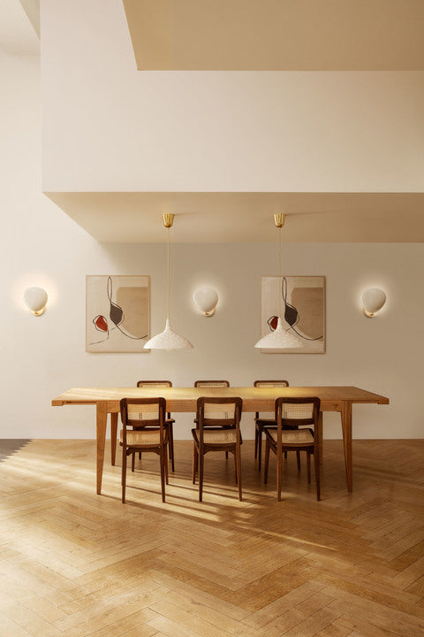 Extendable table S-TABLE walnut wood