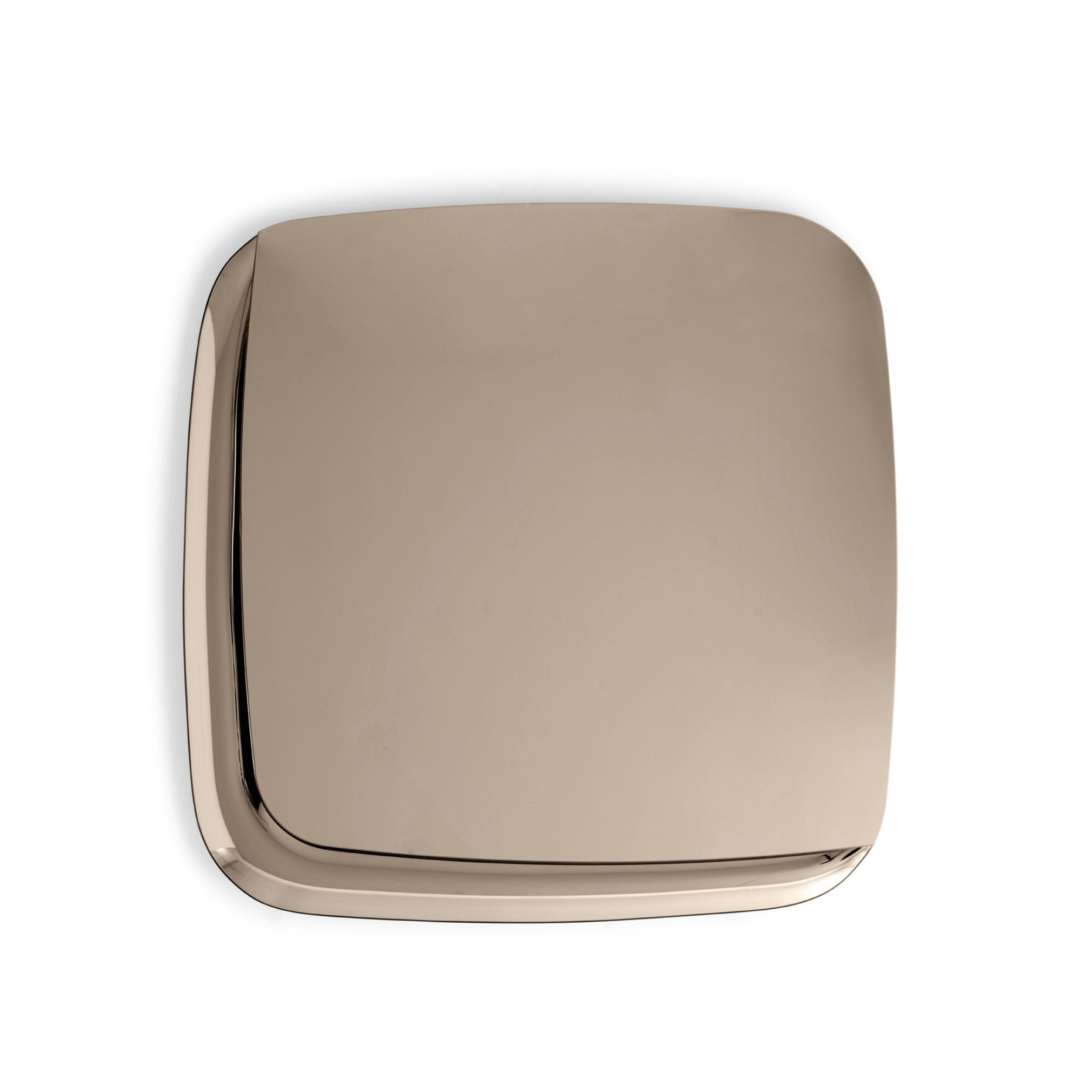 Colette Mirror Brown Glass