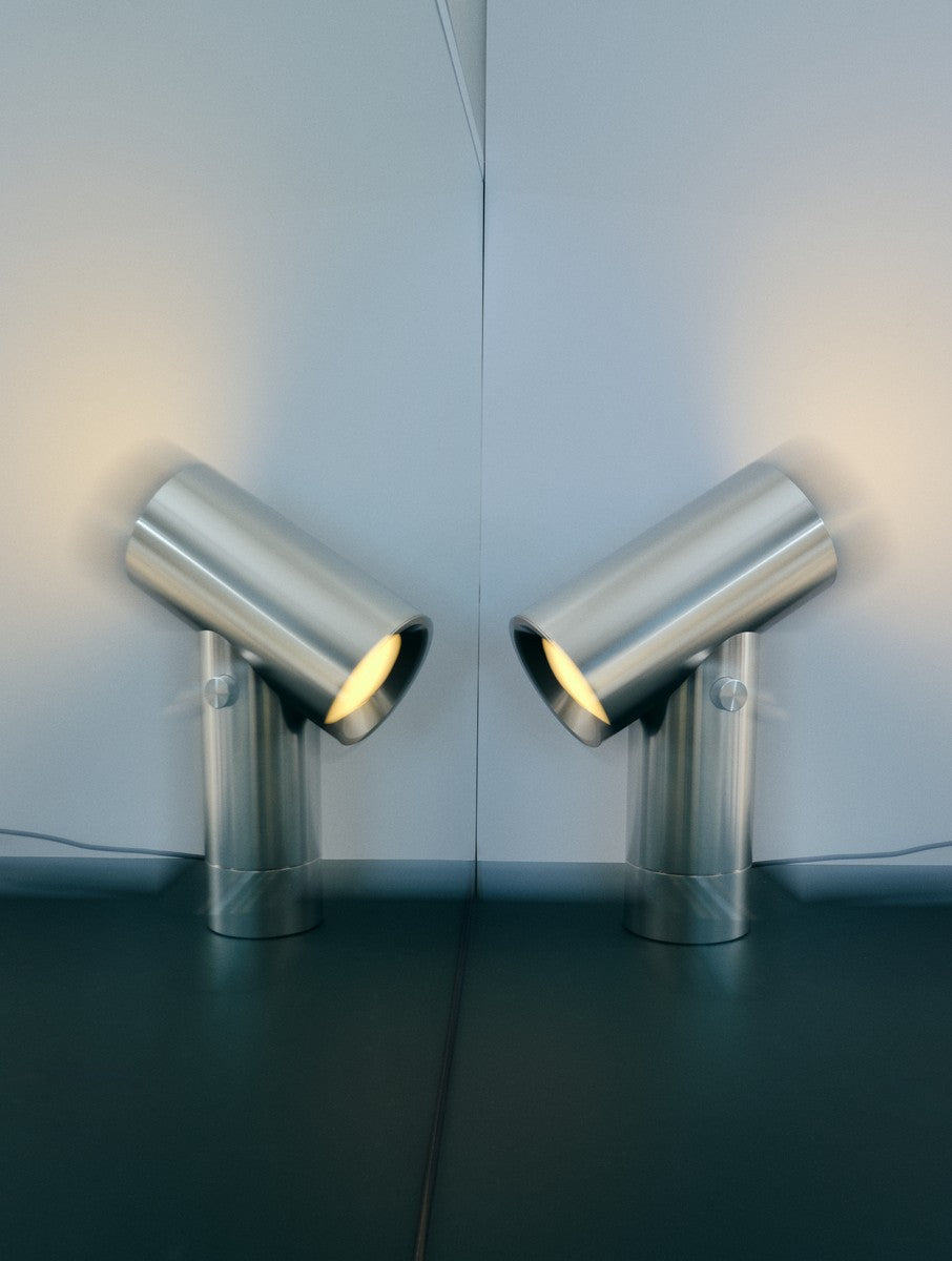 Lampa stołowa BEAM polerowane aluminium