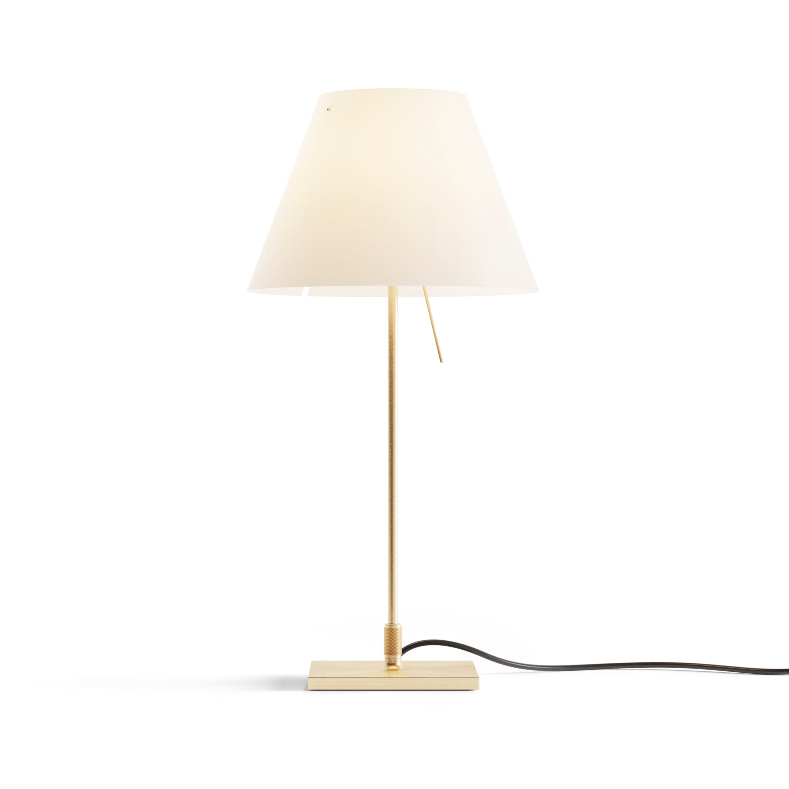 Stolní lampa COSTANZINA bílý stínidlo