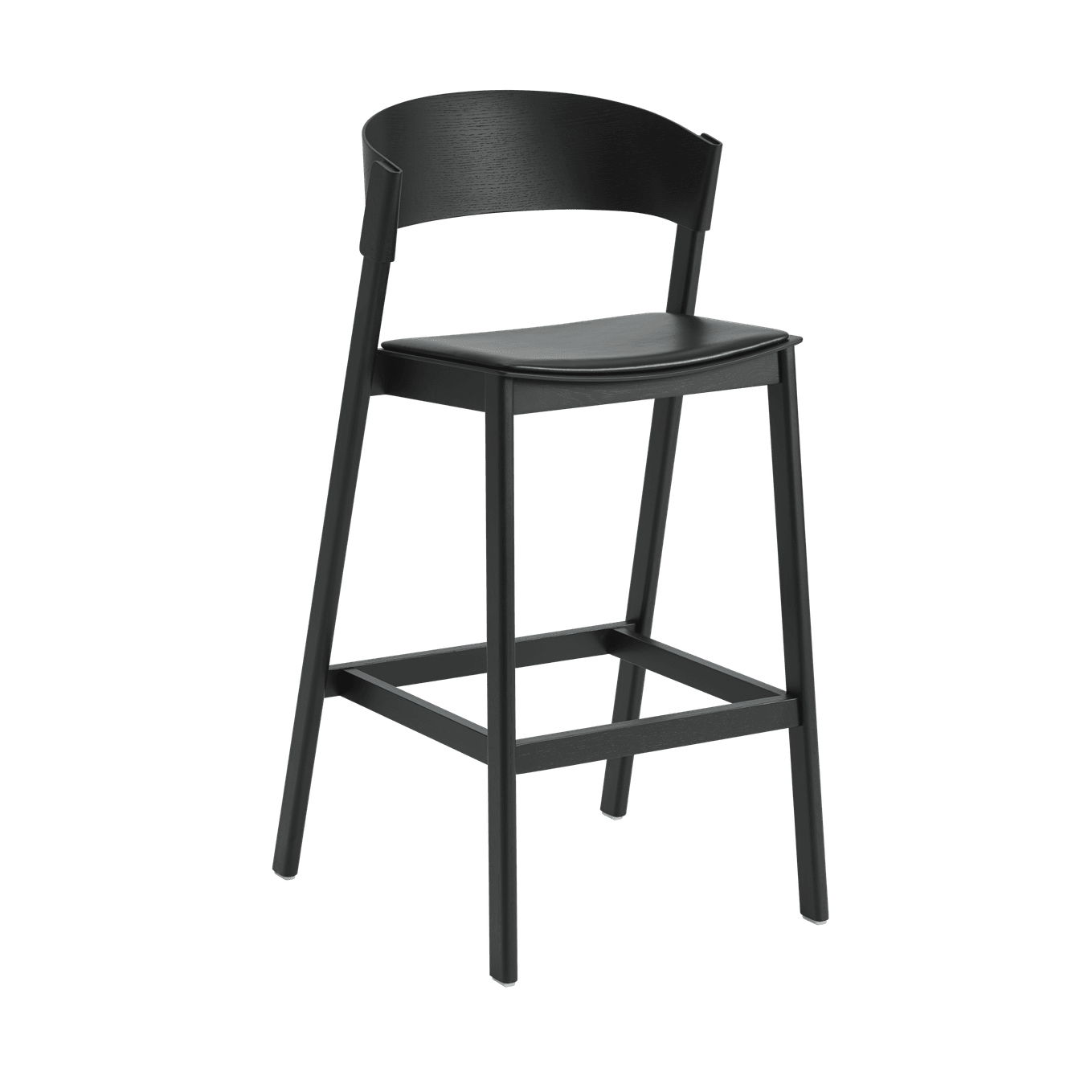 COVER Customizable Bar Stool with Black Base