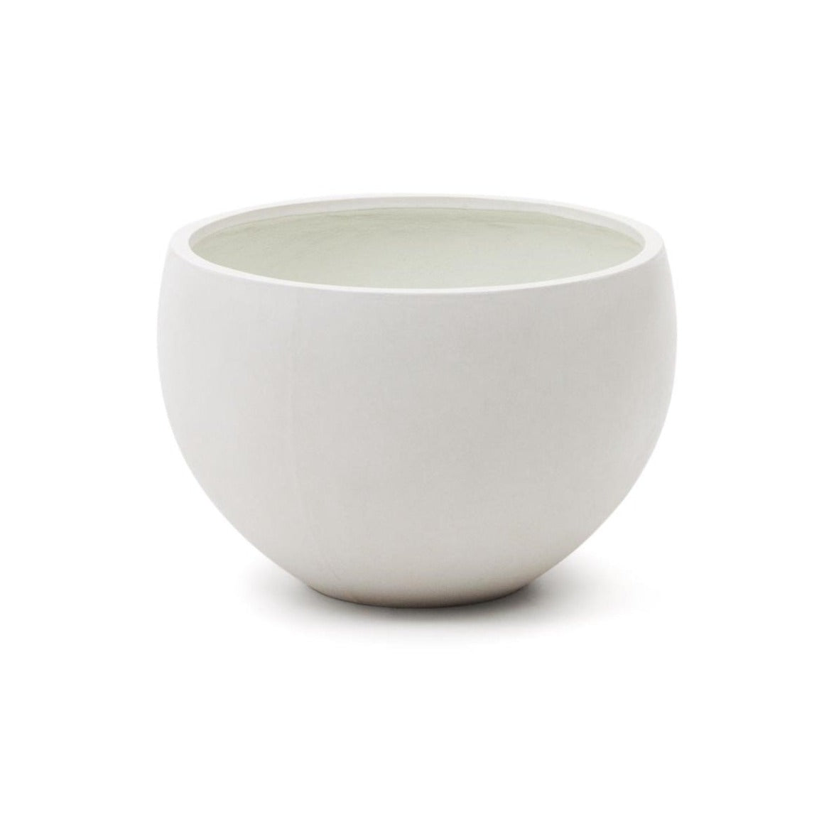 Doniczka GRAU biały cement La Forma Eye on Design