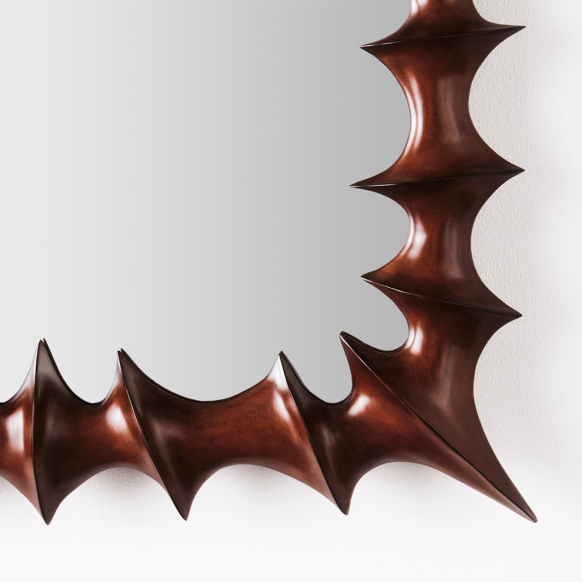 BRUTALIST mirror beech wood