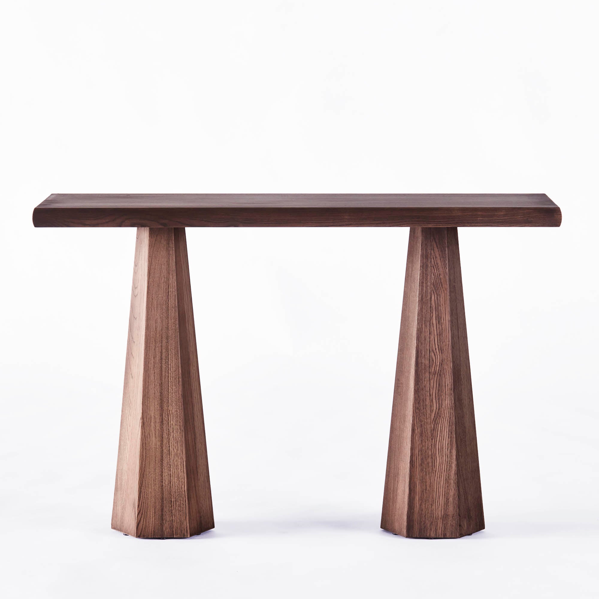 Konzole HEXAGON jasanové dřevo