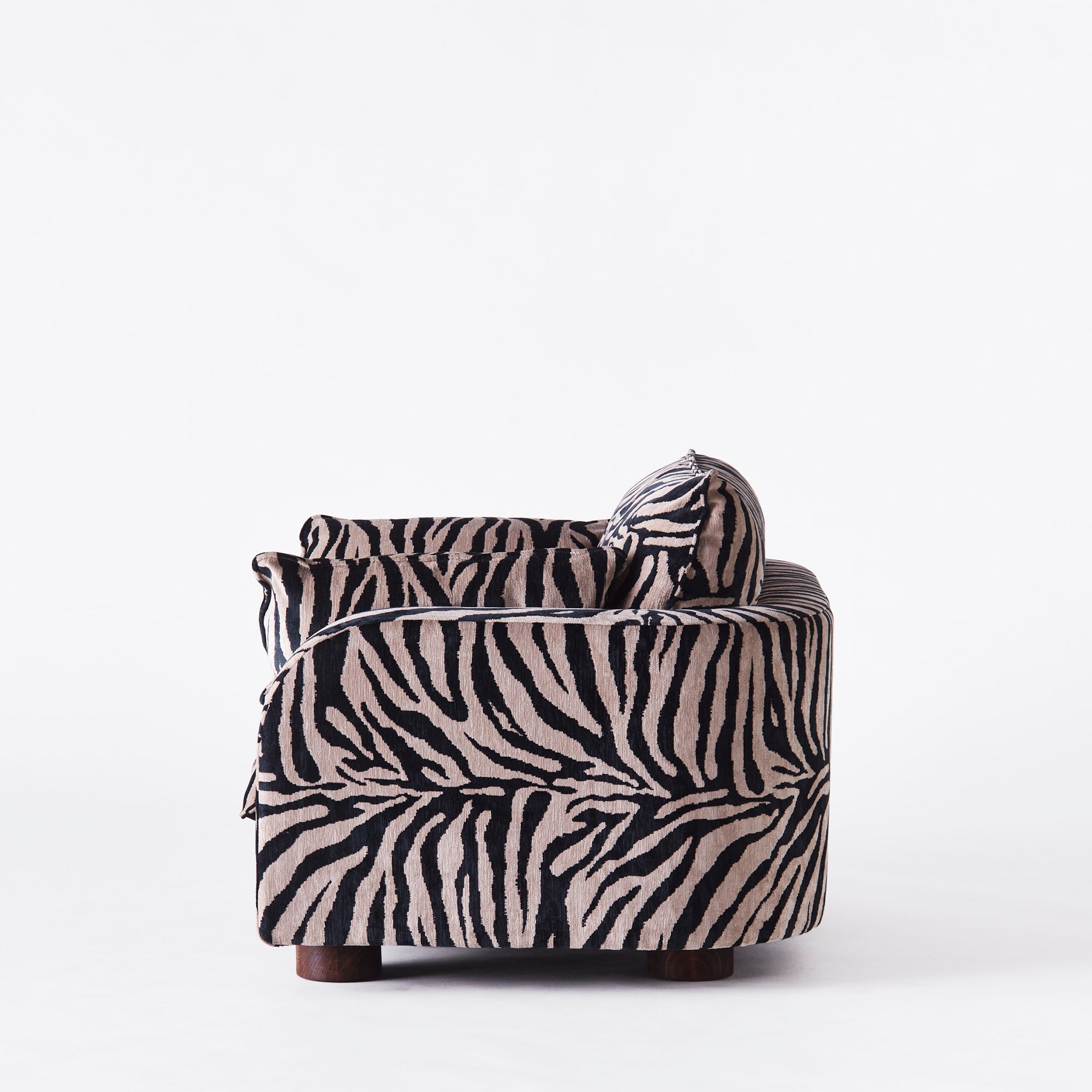 Křeslo MILES LOVESEAT zebra