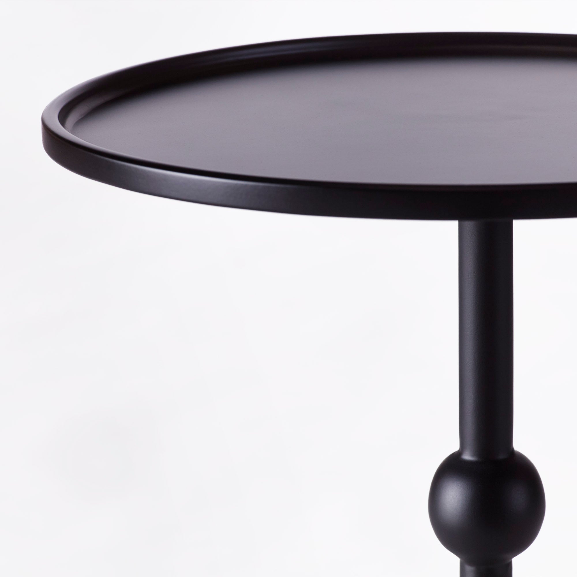 DUSTY MARTINI Side Table Black Steel