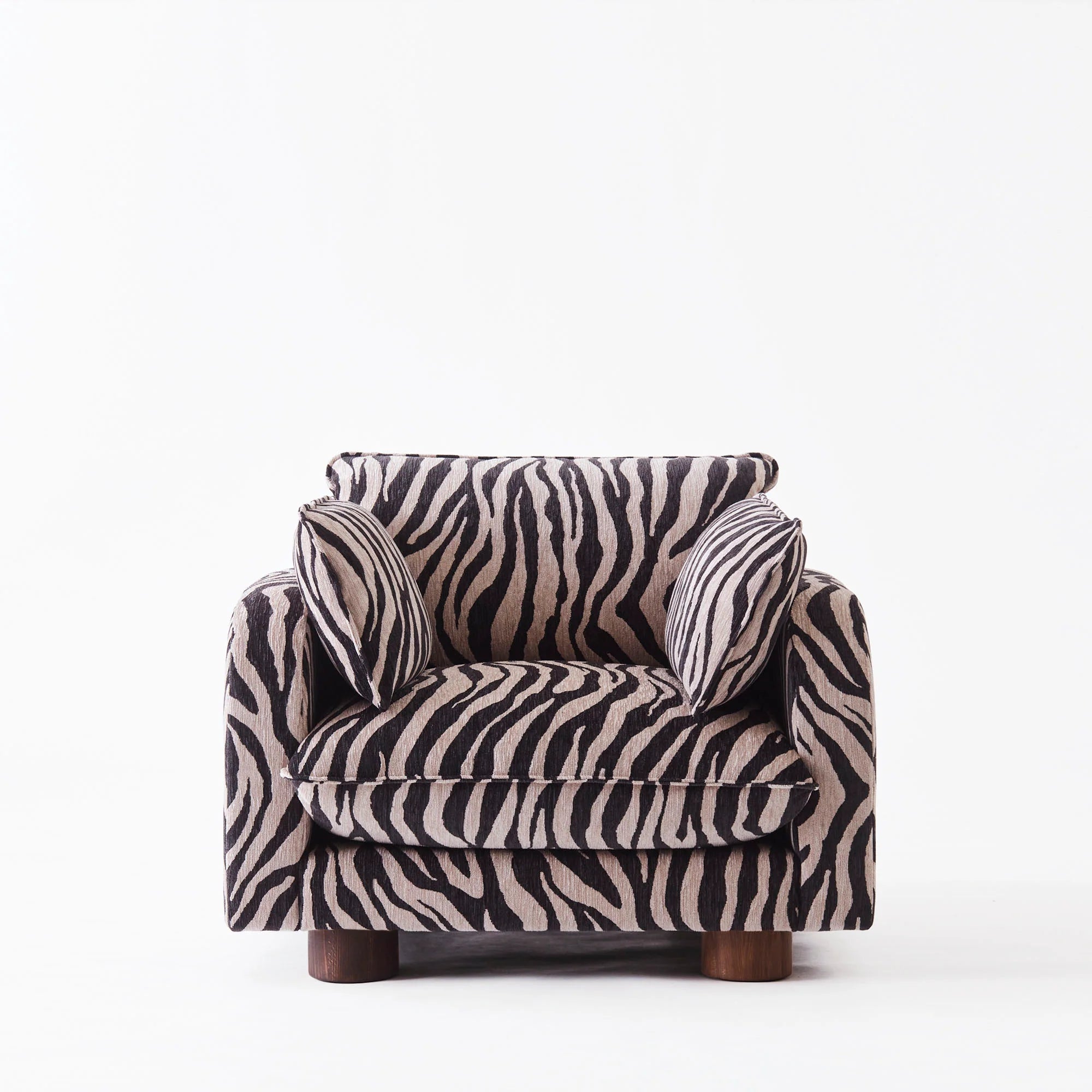 Křeslo MILES zebra