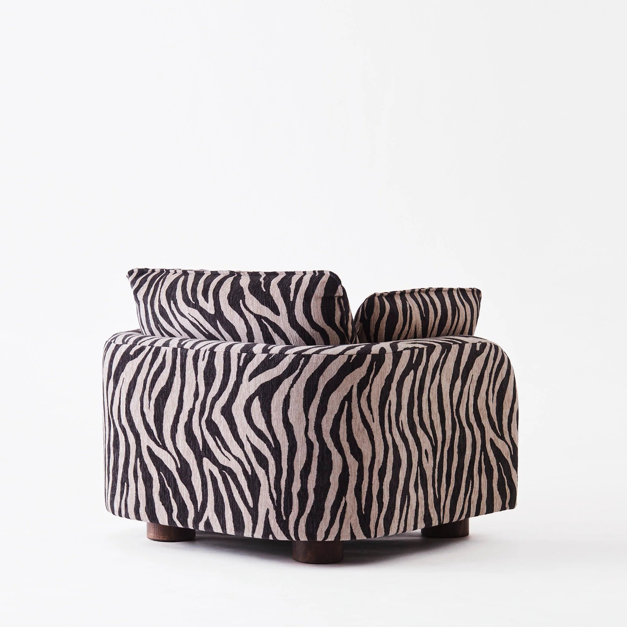 Křeslo MILES zebra