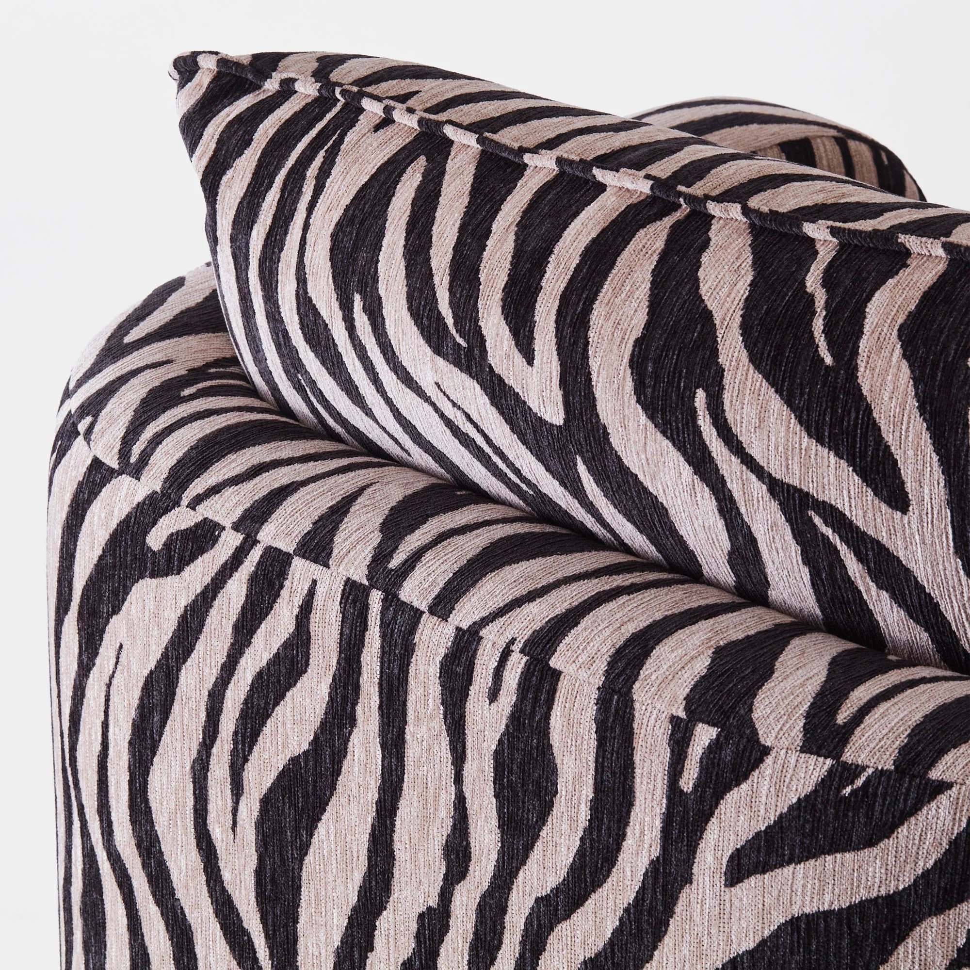 Křeslo MILES zebra