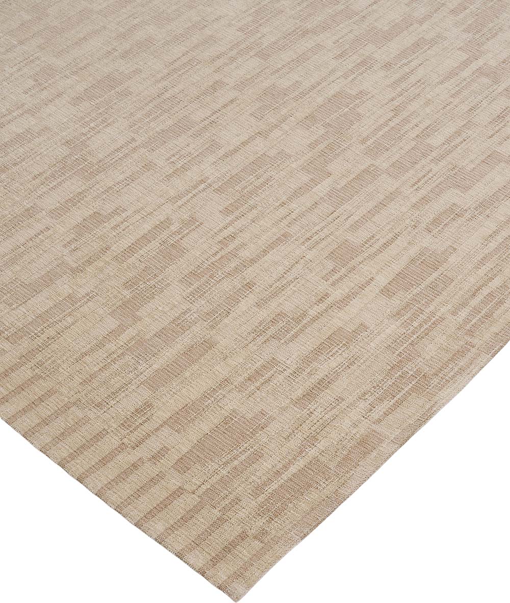 DECO RUGS Beige Rug with Geometric Pattern