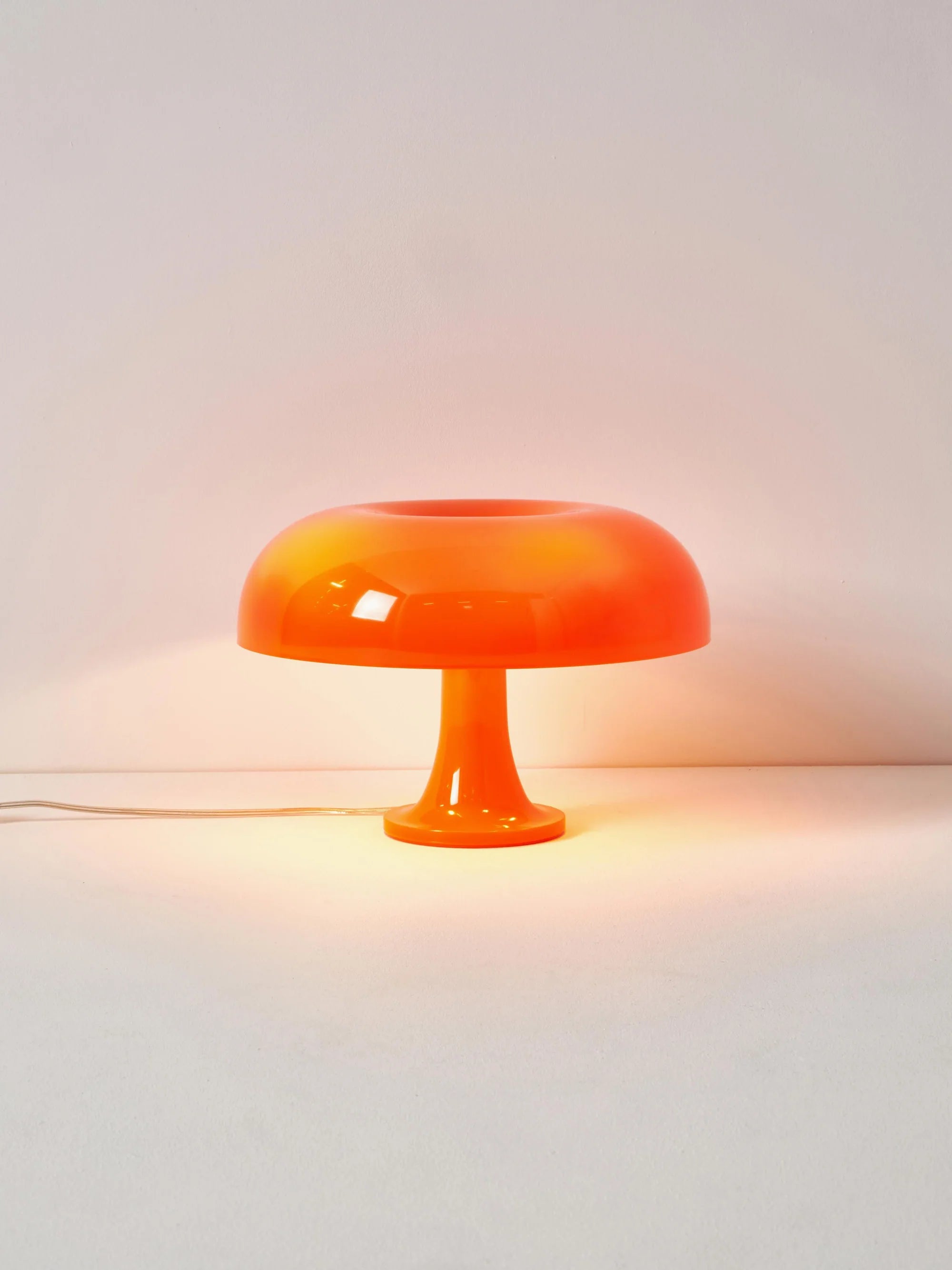 Stolní lampa NESSINO oranžová