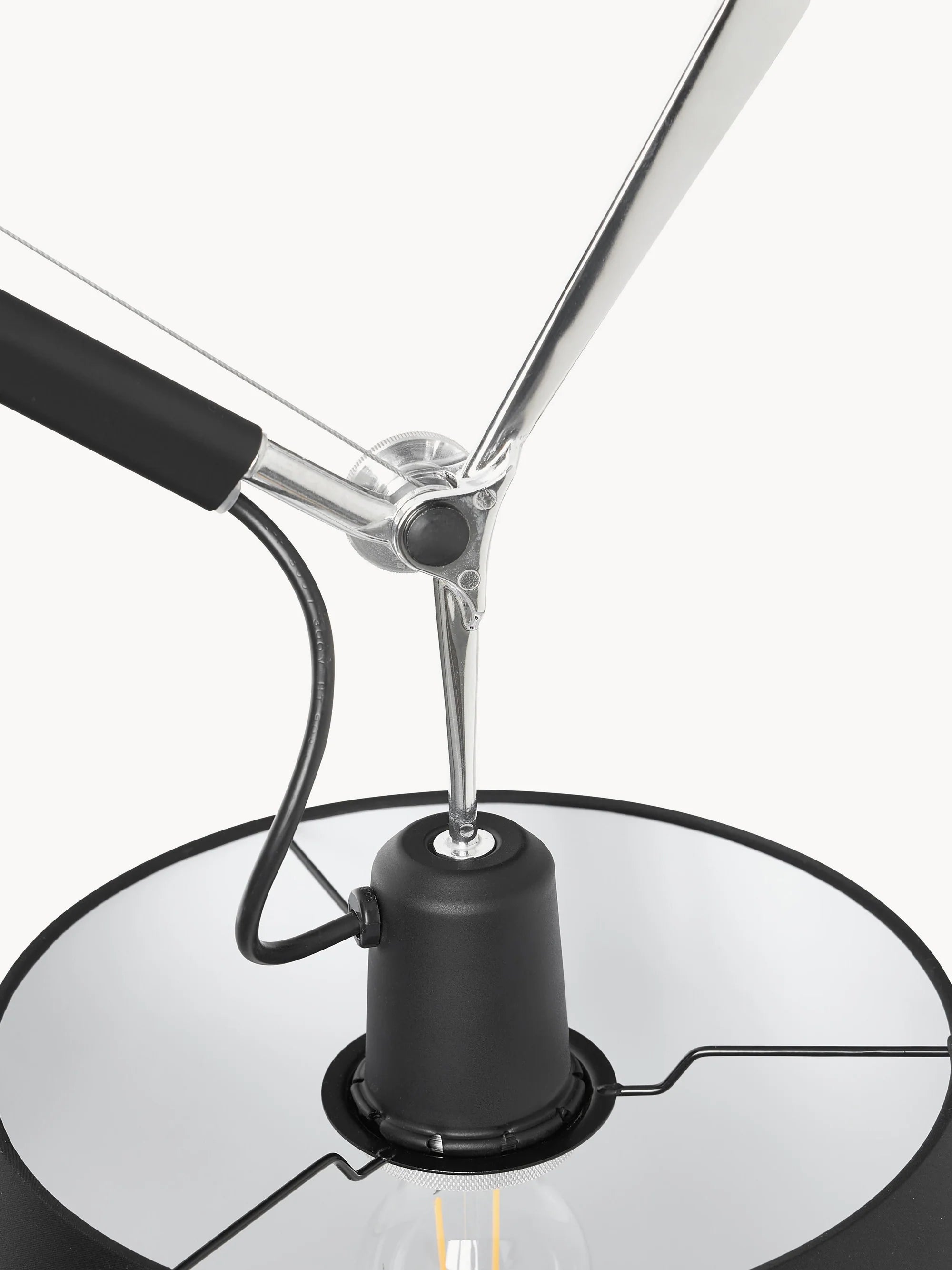 Stojací lampa TOLOMEO MEGA černá