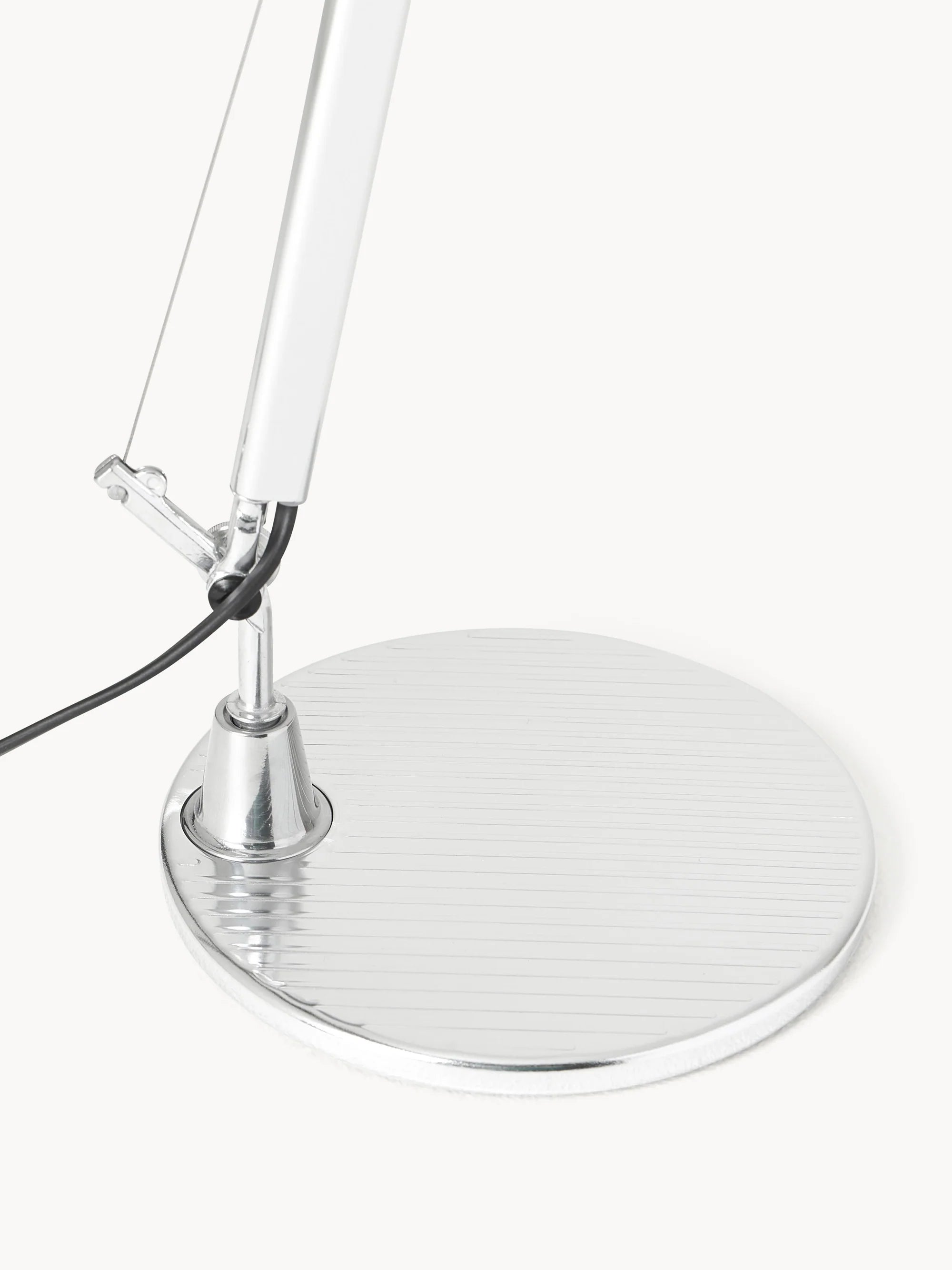 Stolní lampa nastavitelná TOLOMEO MICRO lesklá stříbrná