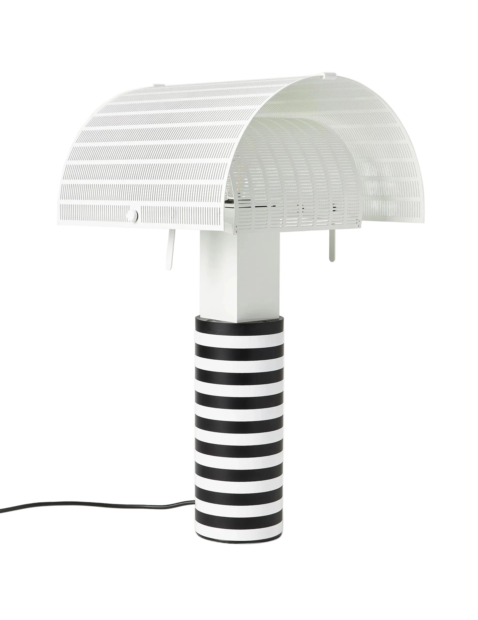 Stolní lampa SHOGUN bílá s černou